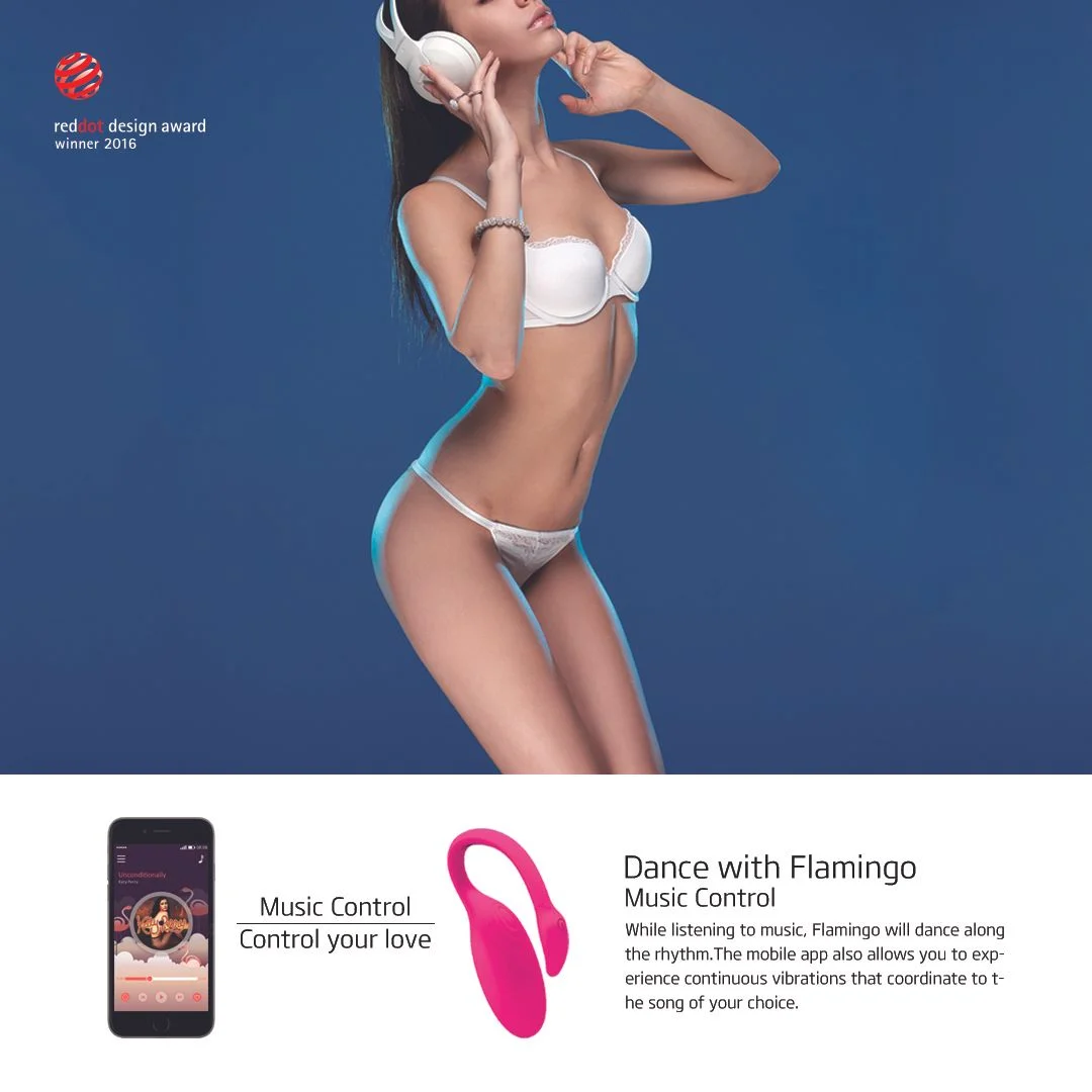 Magic Motion - Flamingo Vibrerend Ei