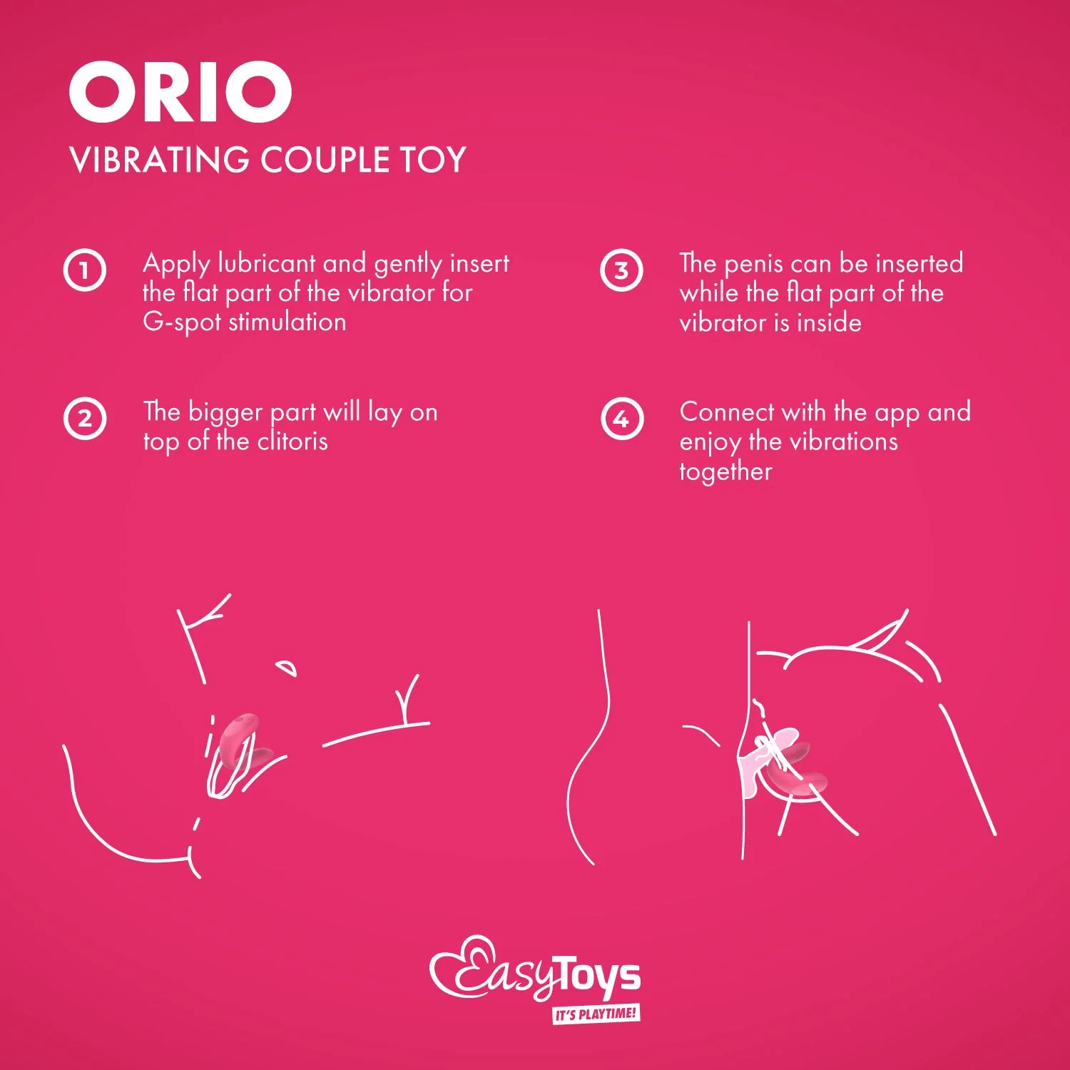EasyConnect - Koppelvibrator Orion app gestuurd