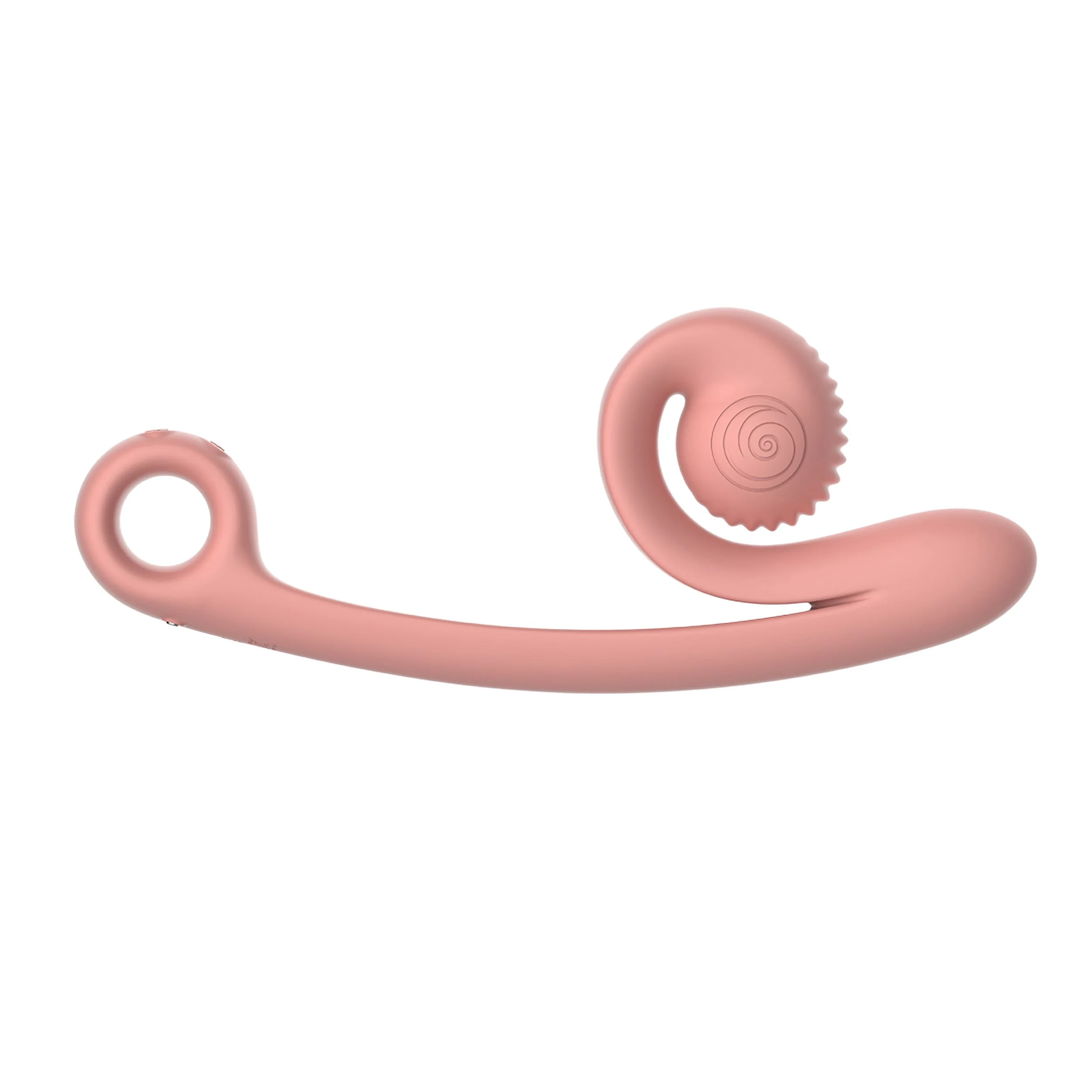 Snail Vibe Curve Duo Vibrator - Peachy Pink