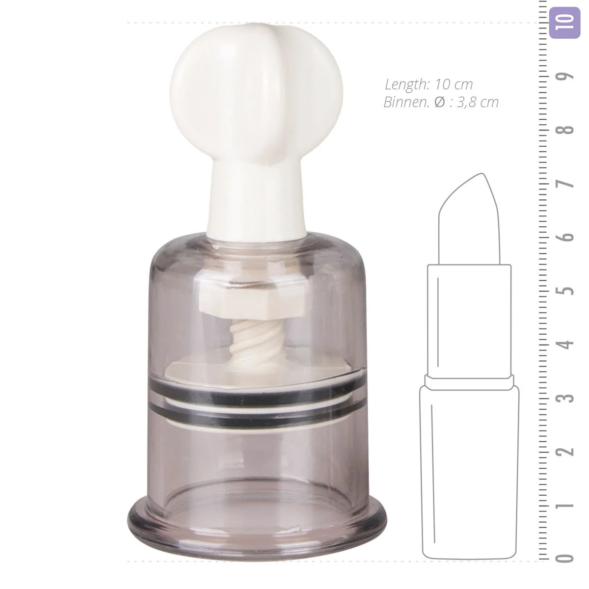 Fetish - Tepelzuigers 2 Stuks - Medium