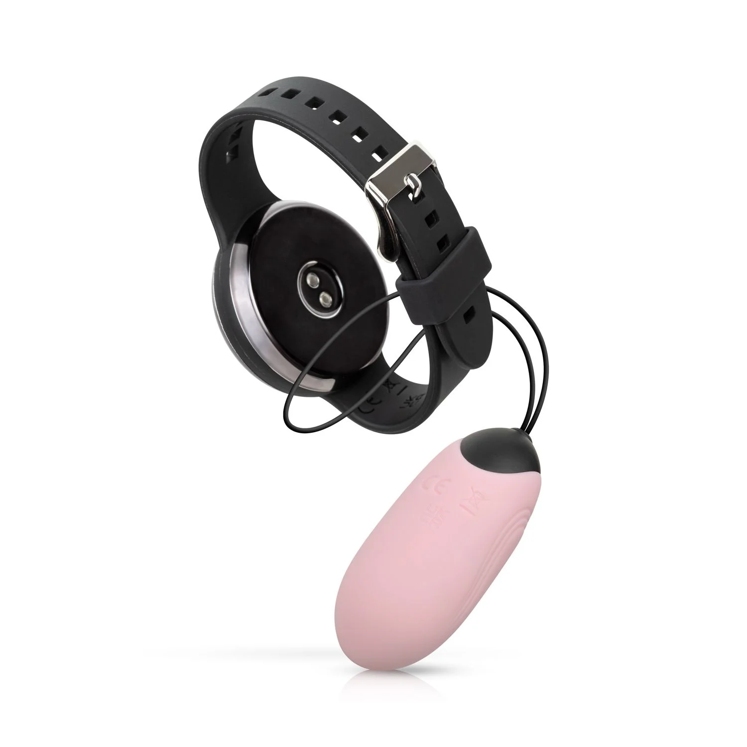 LUV EGG met horloge - Roze
