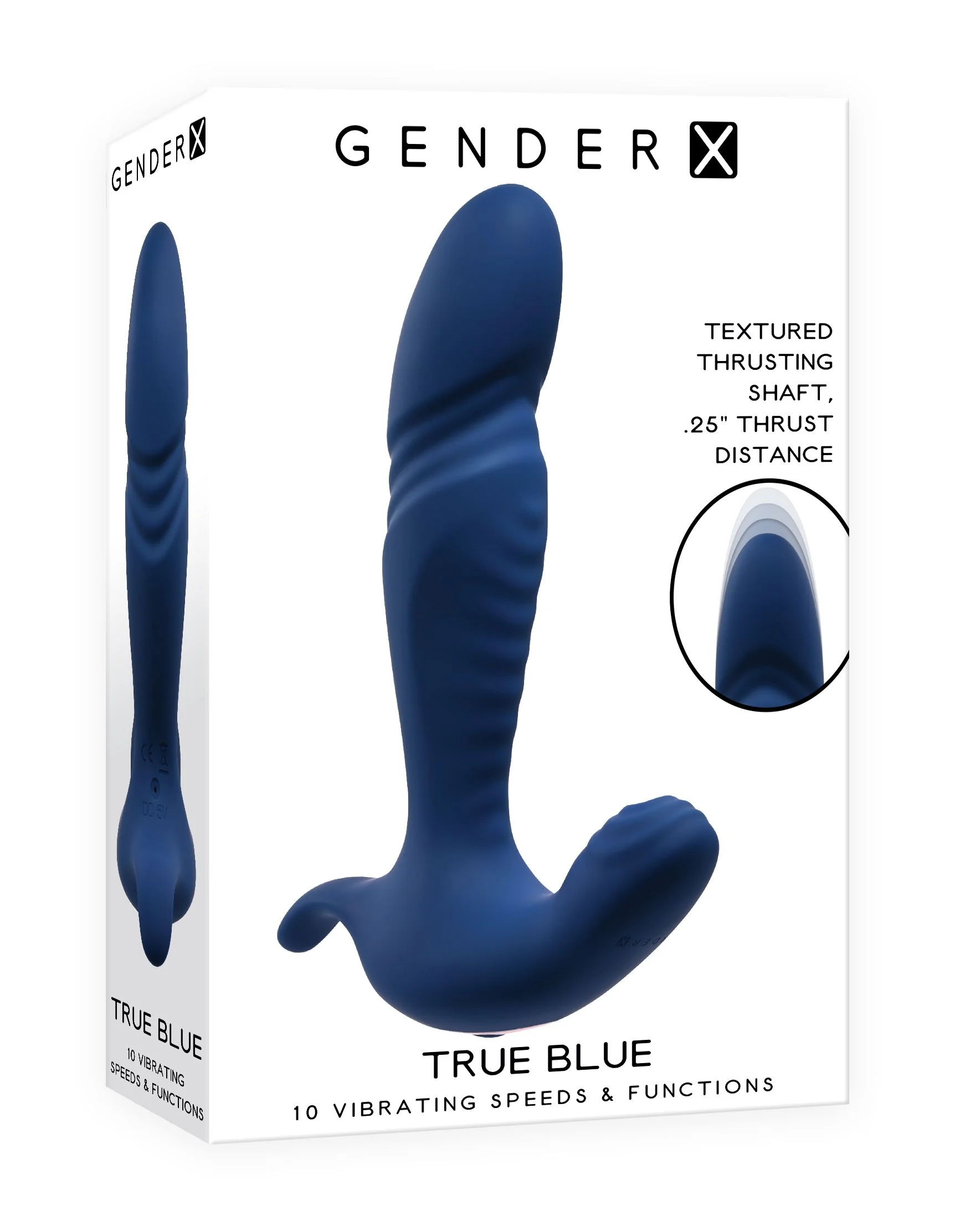 Evolved - True Blue Prostaat Vibrator - Blauw