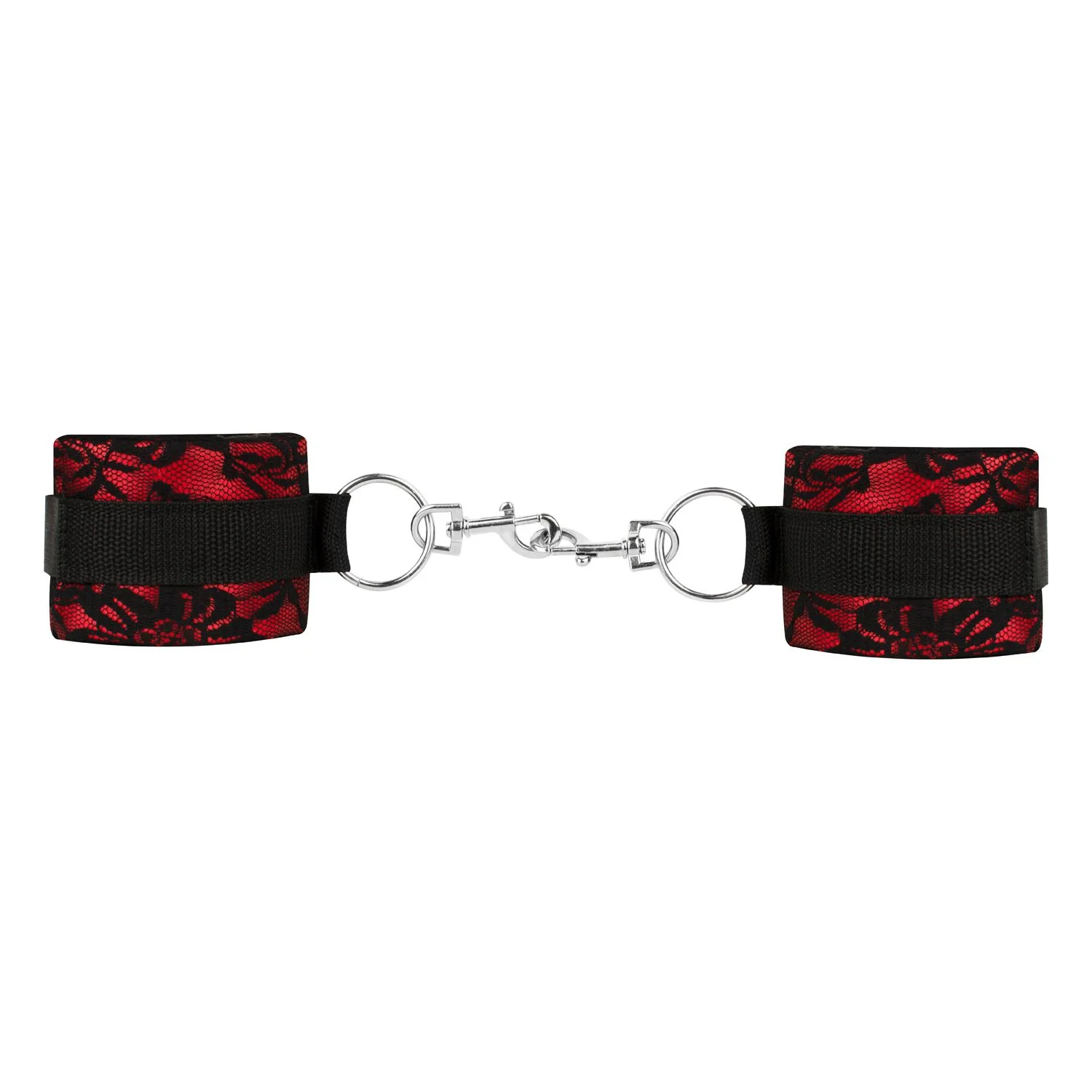 Bedroom Fantasies - Lace & Leather Look - 8-delige Bondage Set - Rood