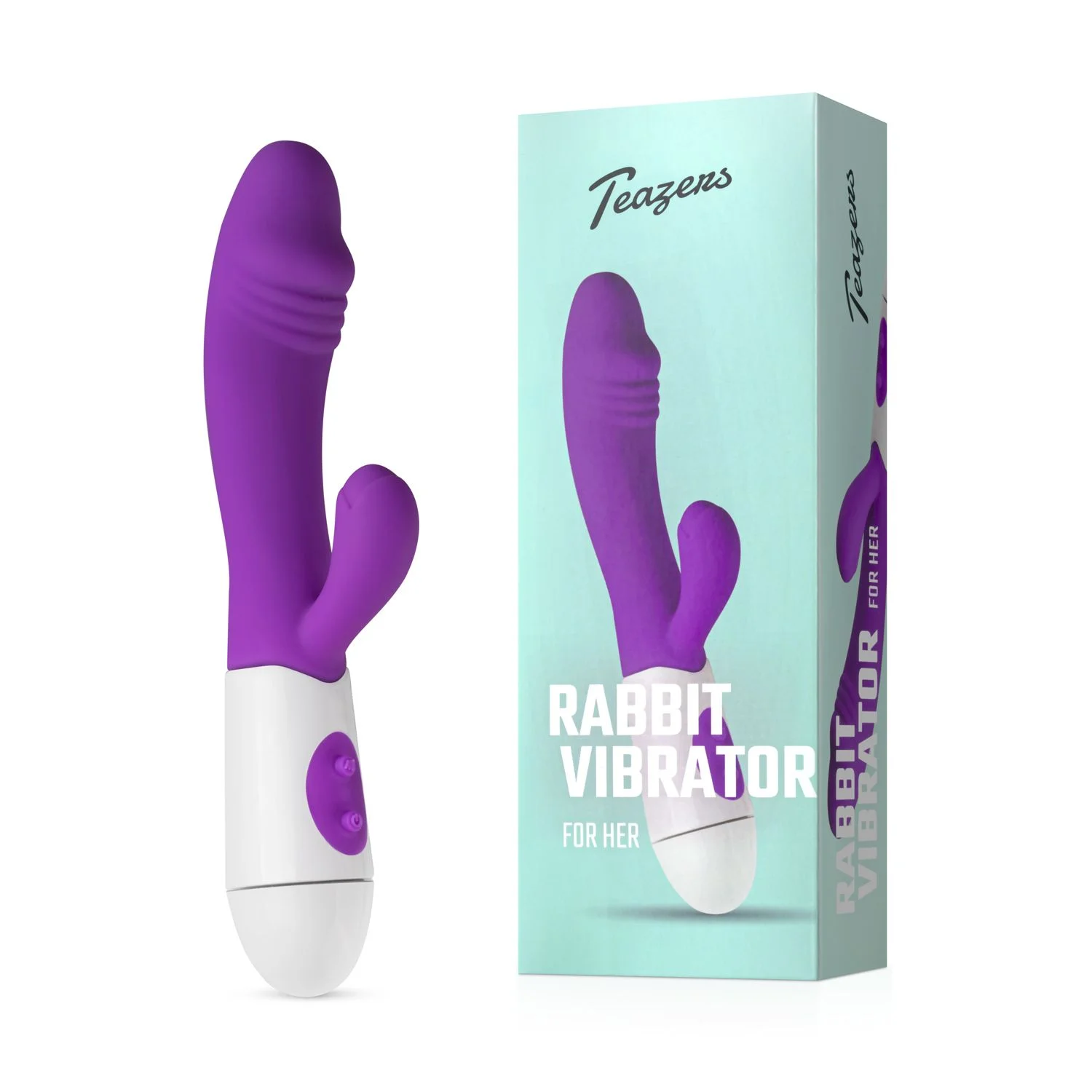 Teazers – Tarzanbocht Vibrator – Paars