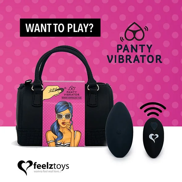 FeelzToys - Lace Panty Vibrator - Met Afstandsbediening