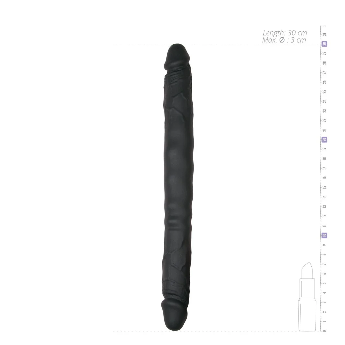 Realistische Dubbelzijdige Dildo - 30 cm
