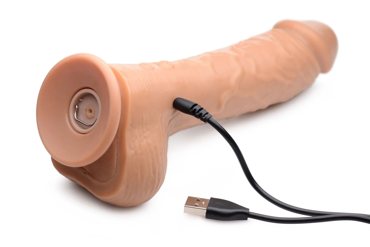 Loadz - Vibrerend Spuitend Dildo - 21,5 cm & Mediumkleurig