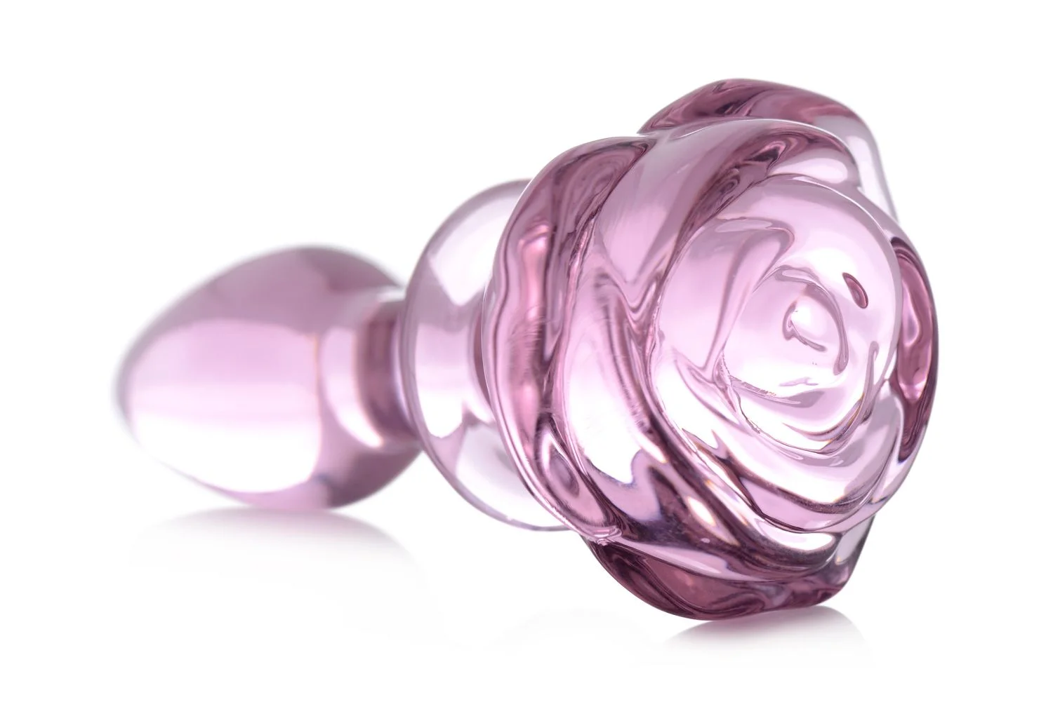 BOOTY SPARKS - Rose Glass Anaalplug Small - Roze