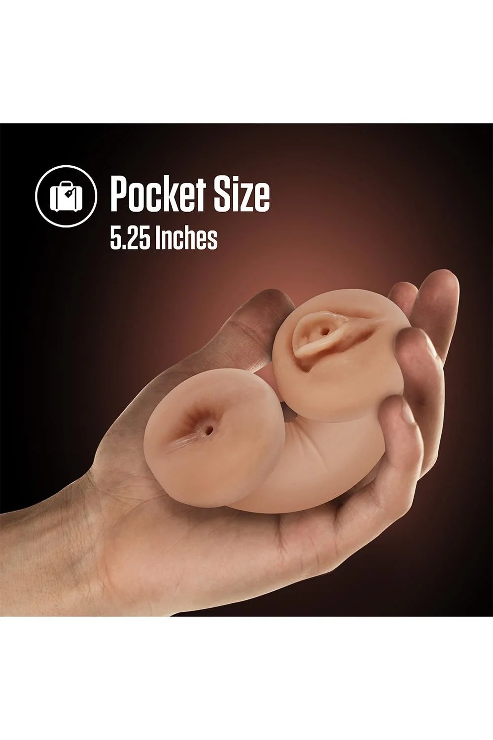 Blush - Tasha Glow in the Dark Masturbator Sleeve - Beige