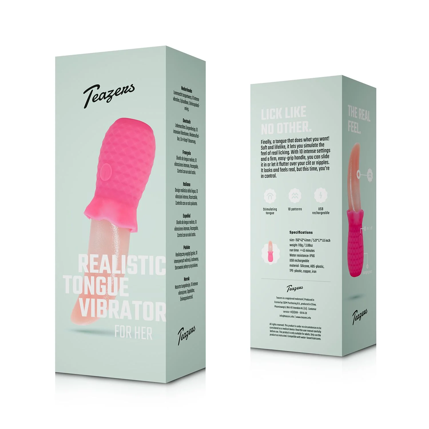 Teazers - Tongue Vibrator