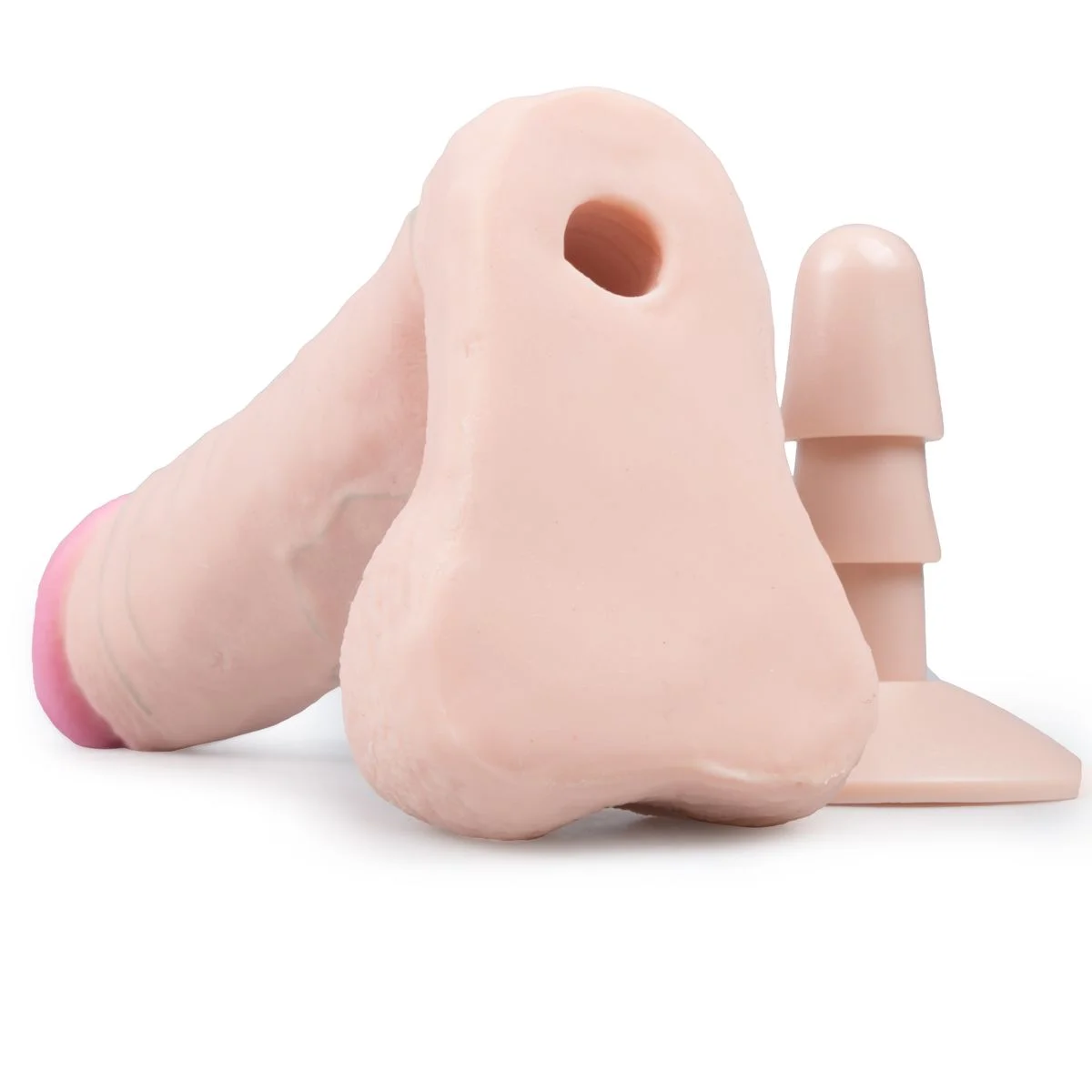 Realistic Cock Ultraskyn Realistische  Dildo Met Balzak - 21 cm