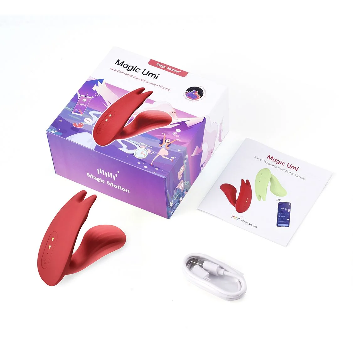 Magic Motion - Umi Smart Oplegvibrator Uniseks - App Controlled