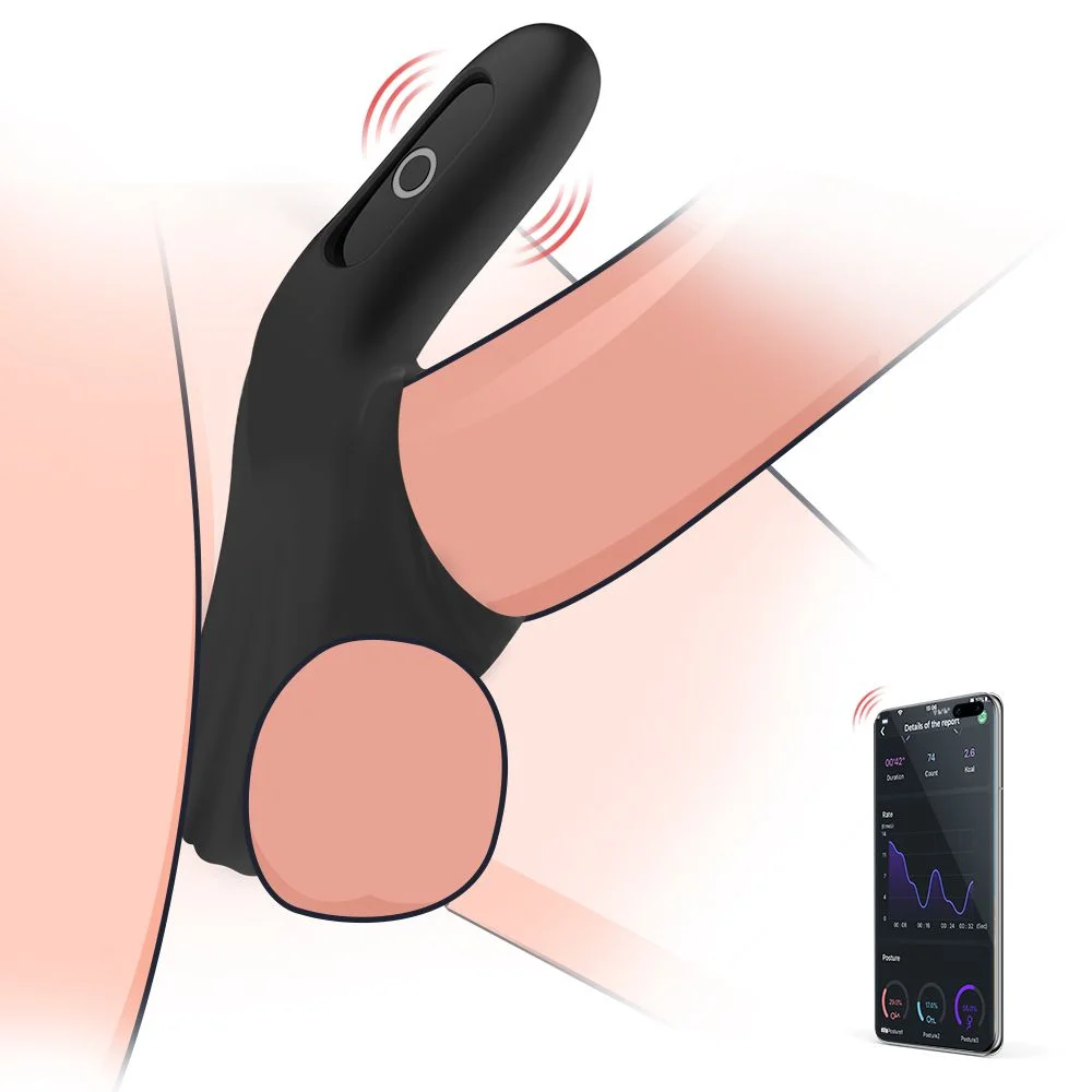 Magic Motion - Rise Smart Vibrerende Cockring - Black