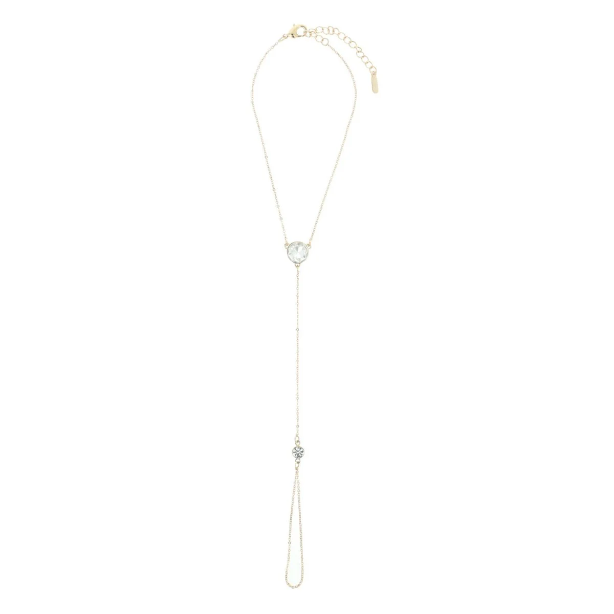 Otazu - Harmony Crystal Enkelband - Transparent