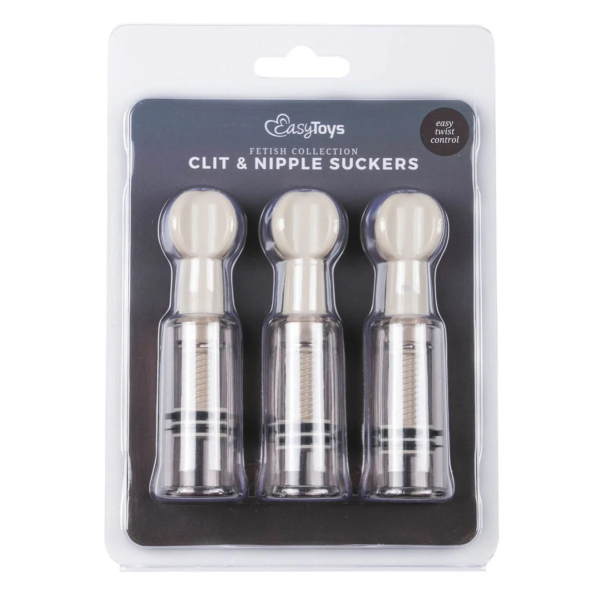 Fetish - Tepel En Clitoris Zuigers 3 Stuks