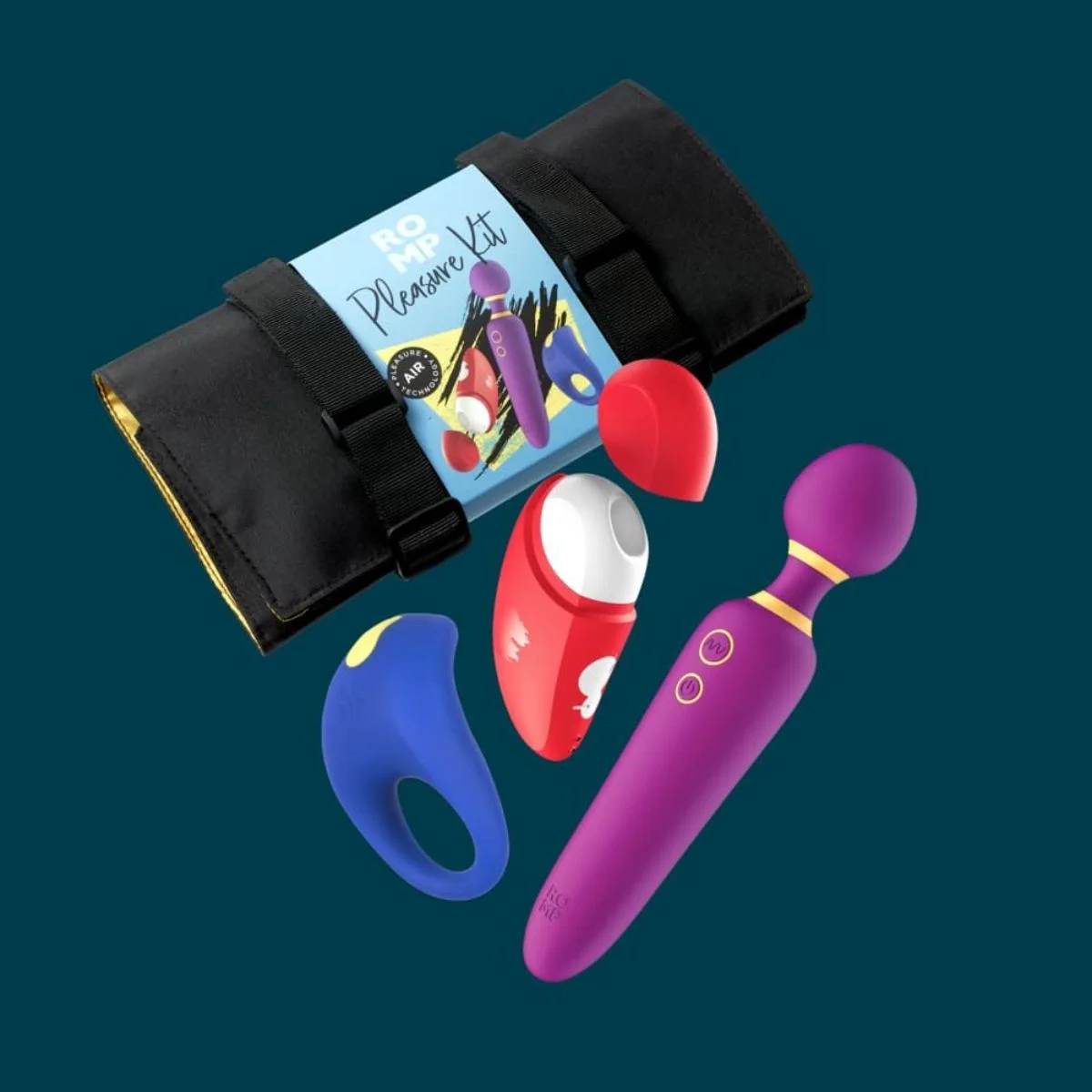 ROMP – Pleasure Kit Vibrator Set – 3-delig Genotspakket