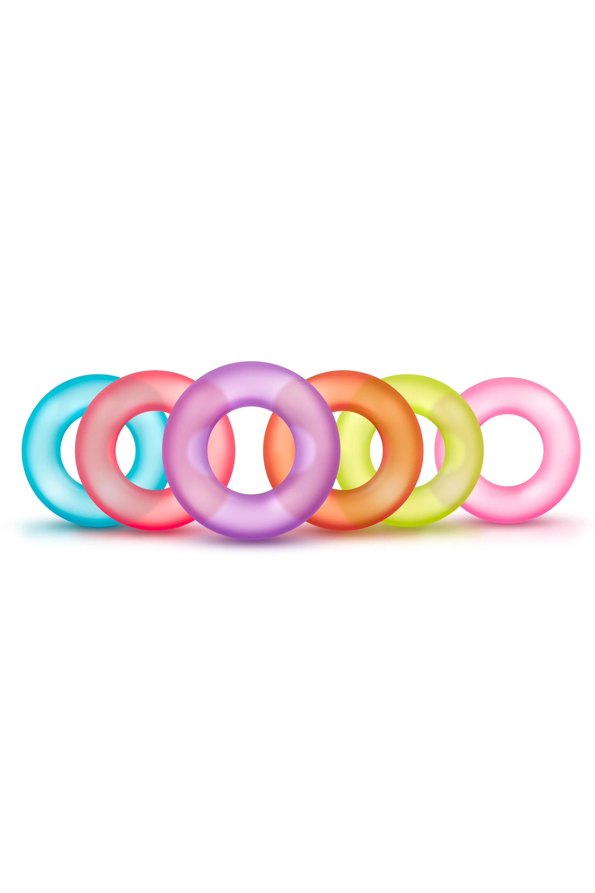 Blush - Play With Me King of the Ring Cockring Set 6 Stuks