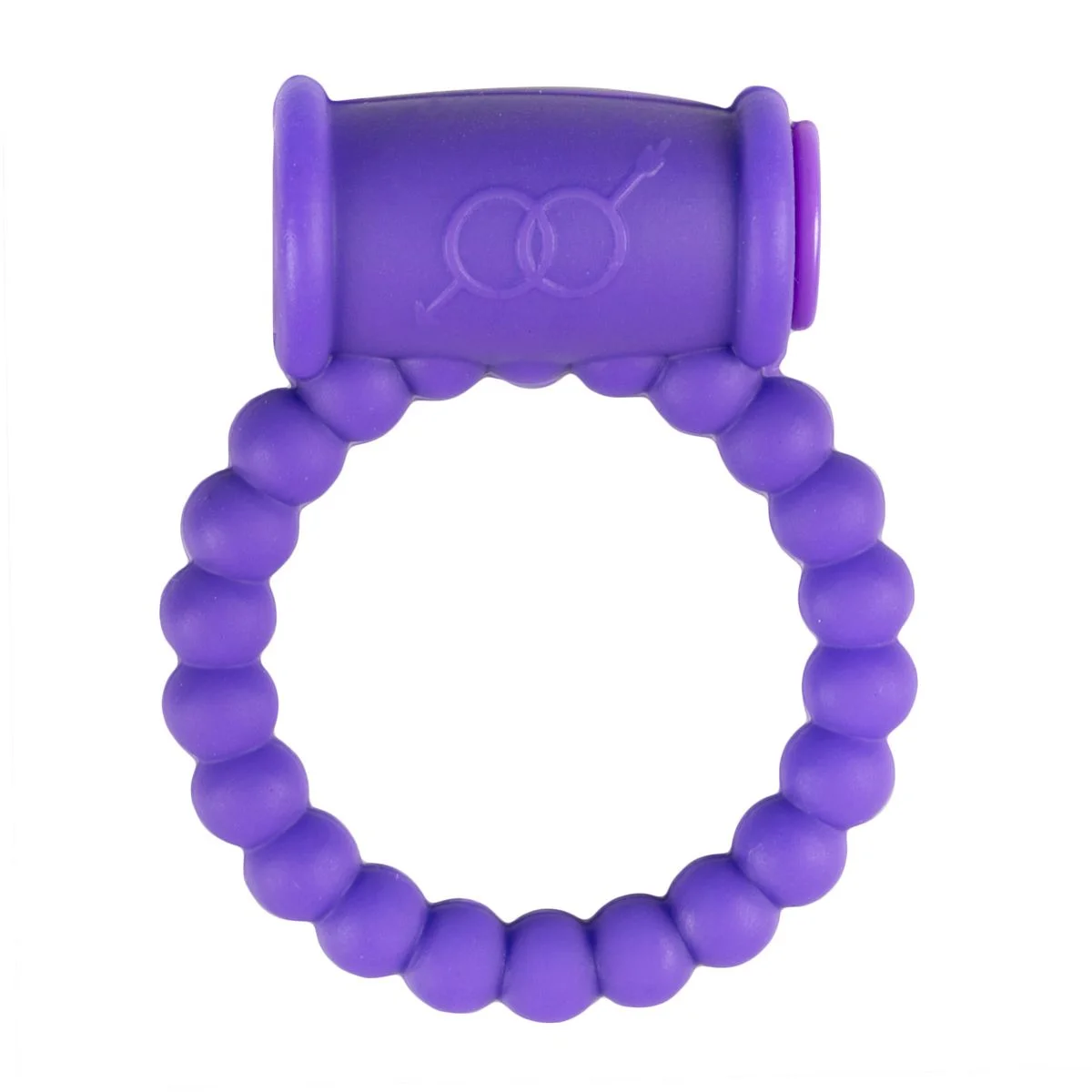 Cockring Met Vibrator - Paars