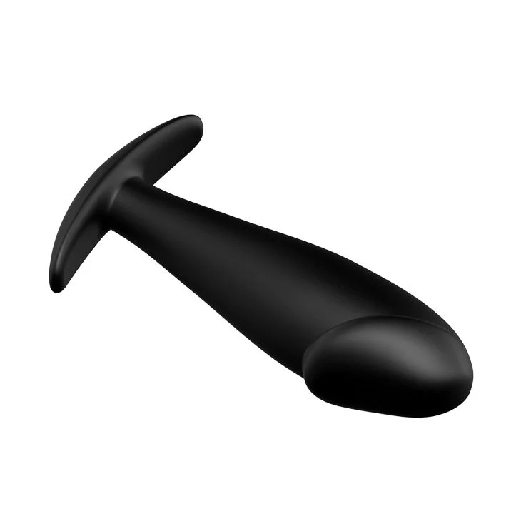 Zwarte Vibrerende Buttplug met Afstandsbediening