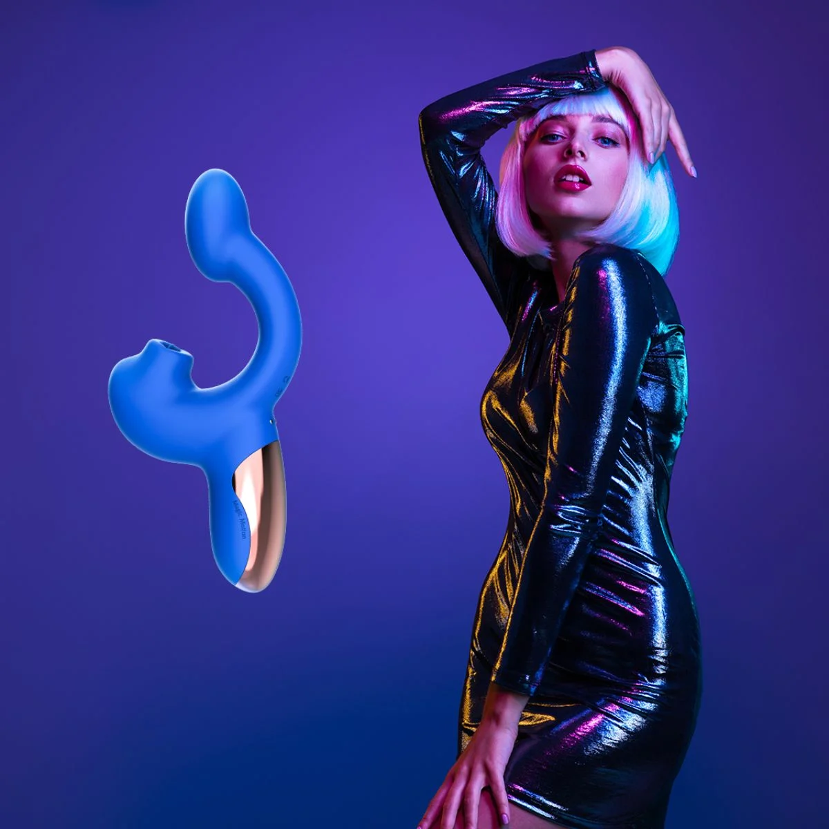 Magic Motion – Magic Ponder Vibrator met Lick & G-Spot Functie – Blauw