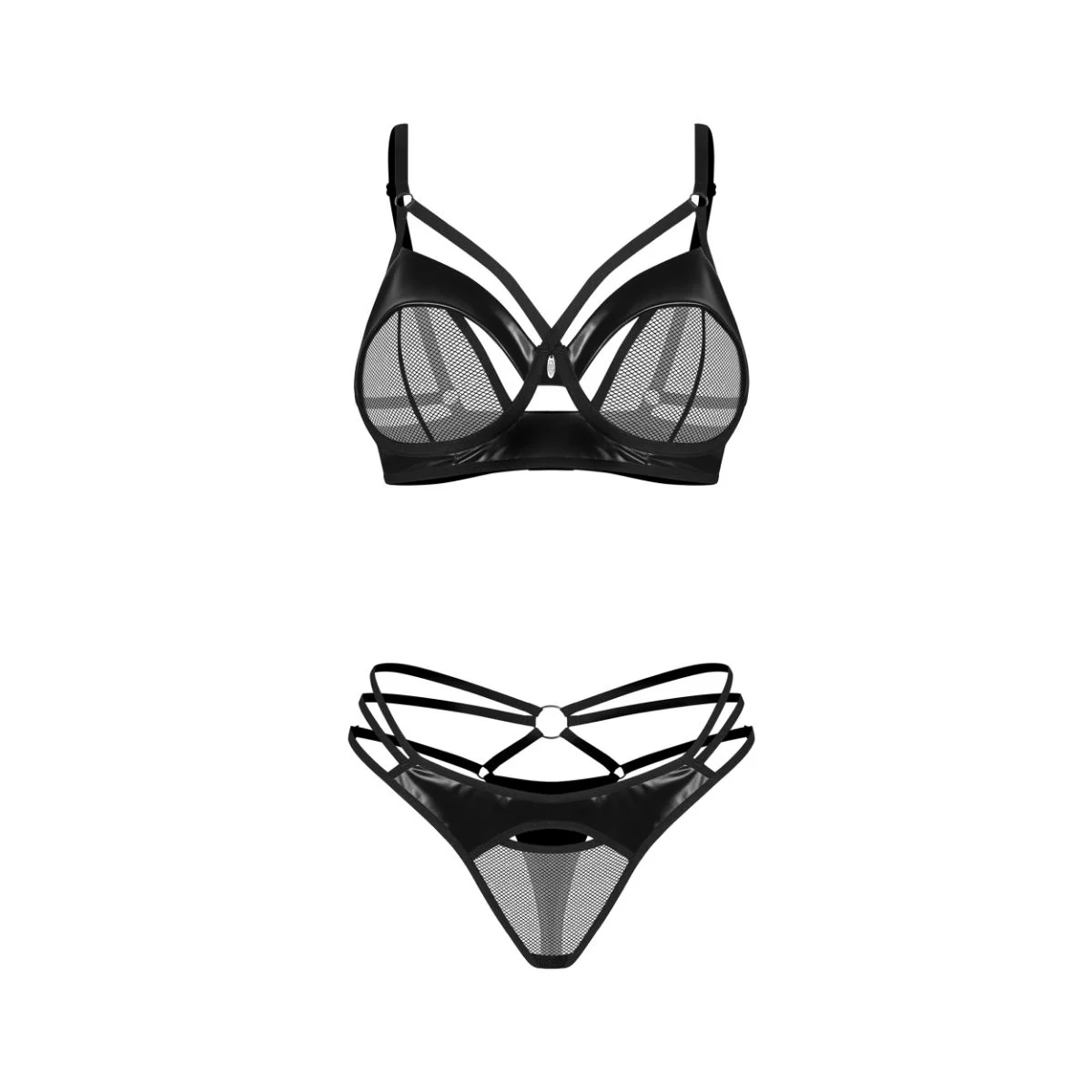 Obsessive – Dominna 2-pcs Lingerie Set – Black