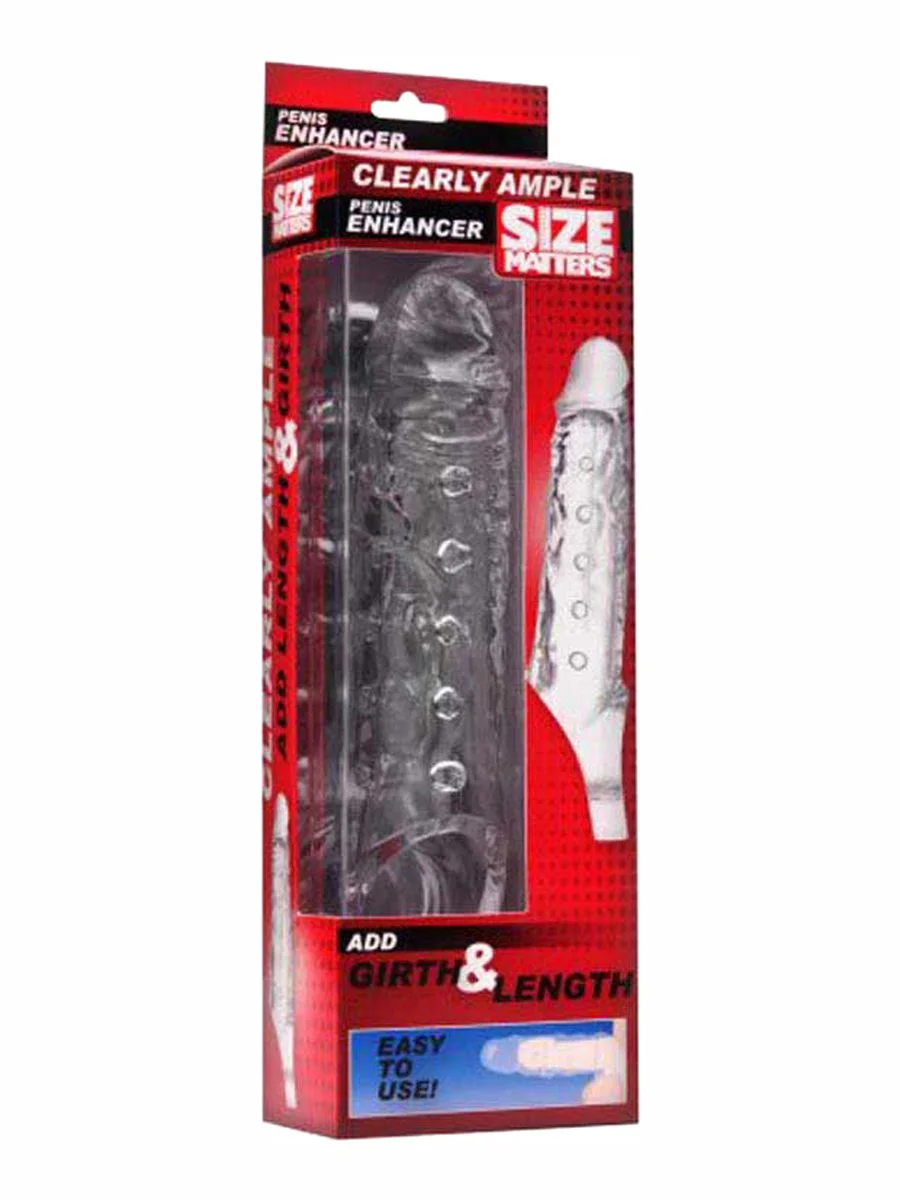 Clearly Ample Penisverlengende Sleeve