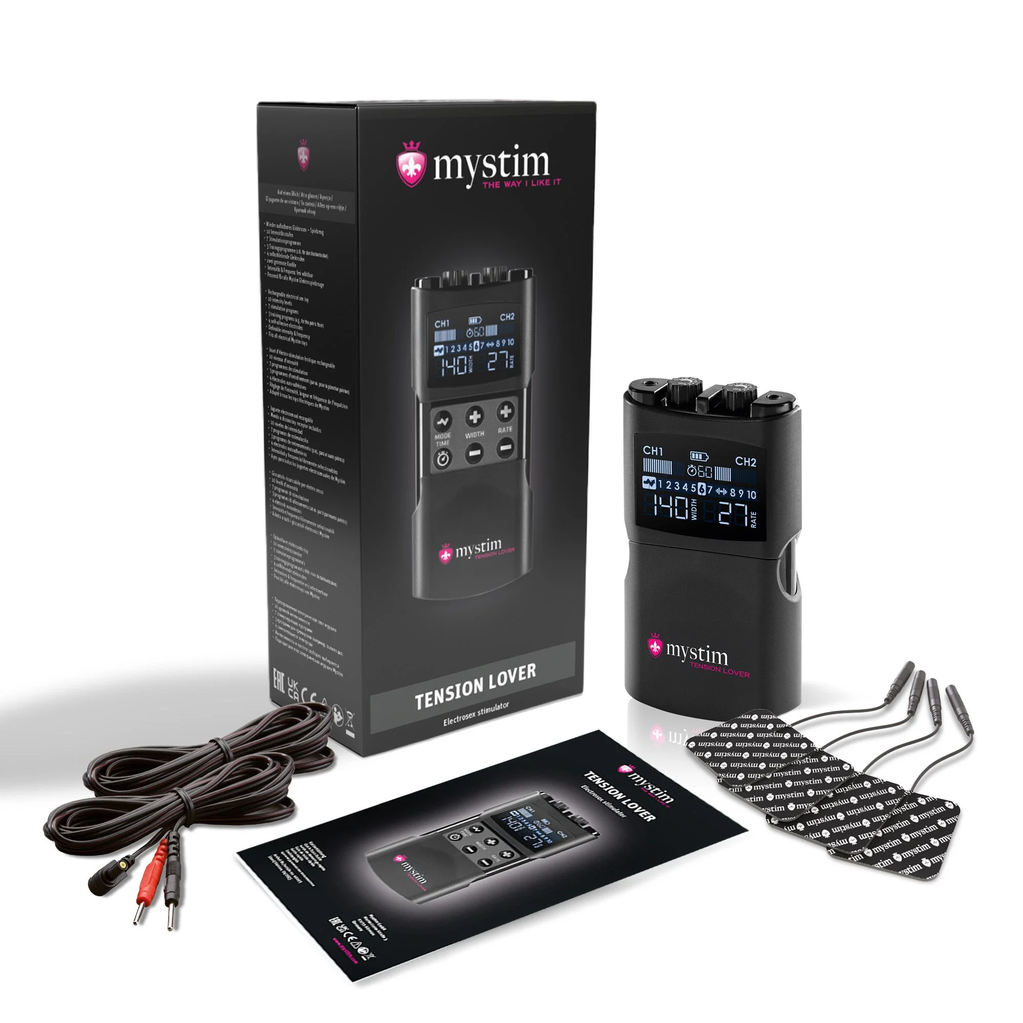 MyStim – Tension Lover 2 - Zwart