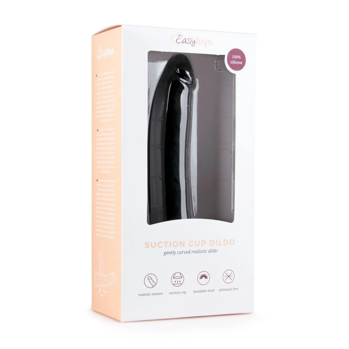 Realistische Dildo met Zuignap - 21 cm