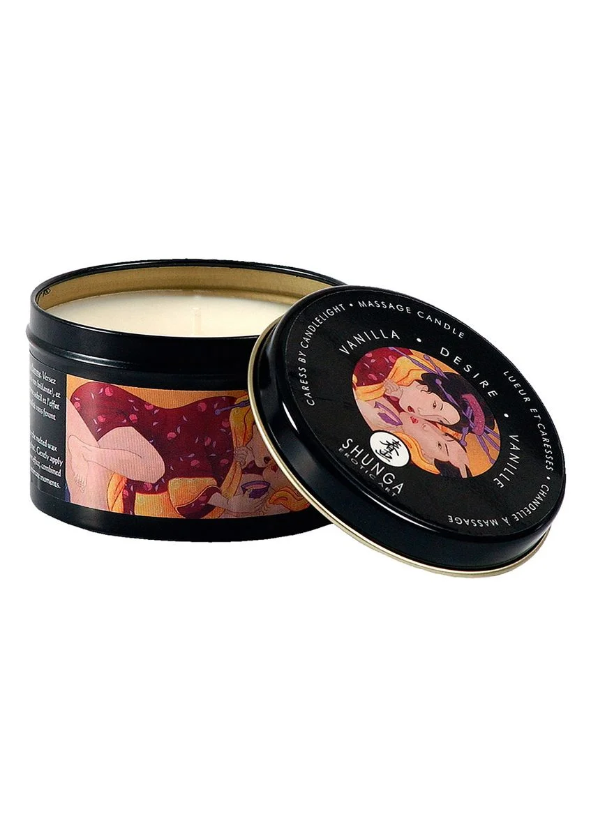 Shunga - Massagekaars Verlangen & Vanille