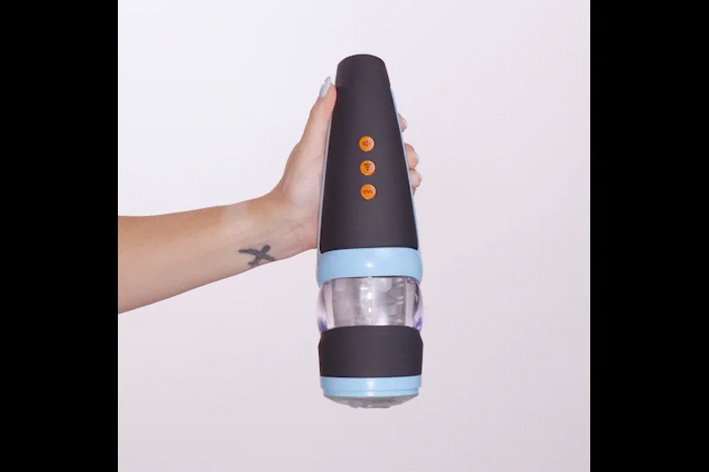 CRUIZR - CP02 Draaiende En Vibrerende Automatische Masturbator Met Adapter