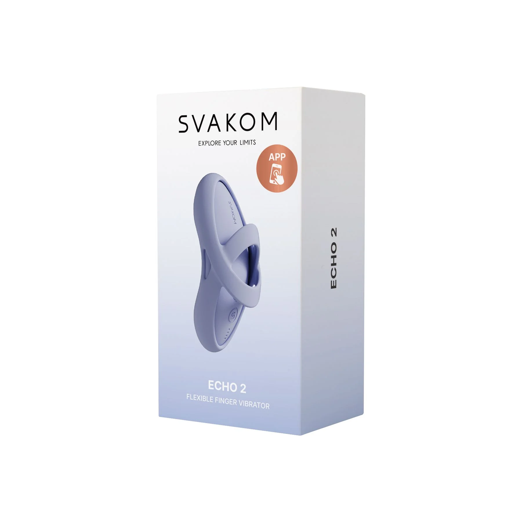 SVAKOM - Echo 2 Vingervibrator - Sky Blue