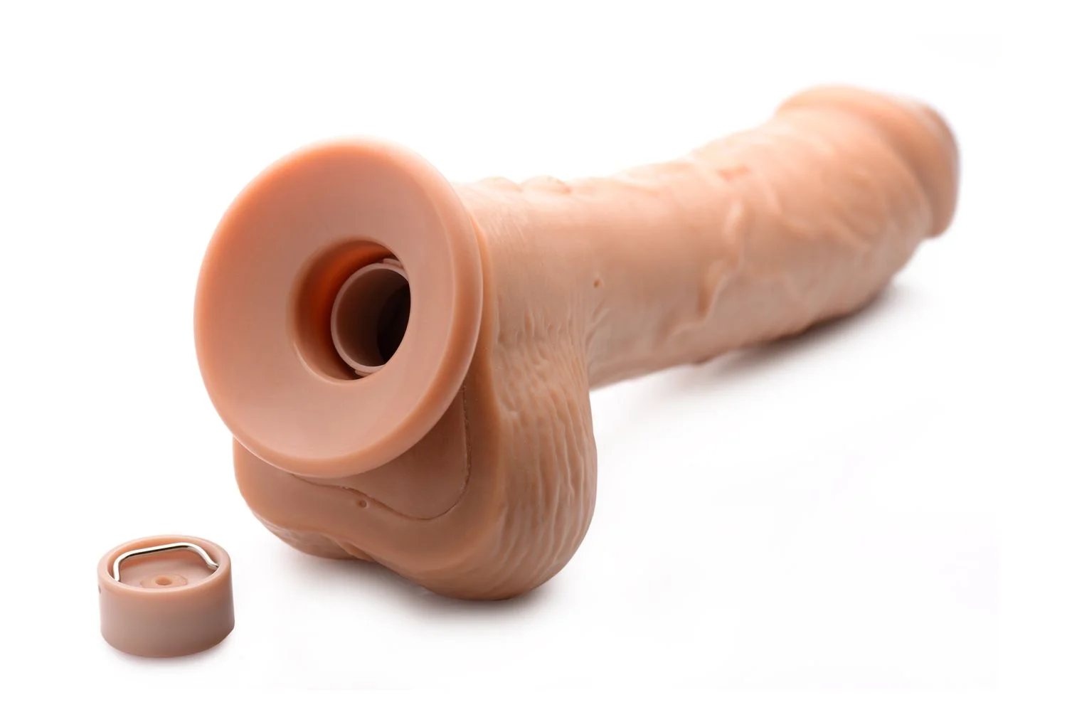 Loadz - Vibrerend Spuitend Dildo - 21,5 cm & Mediumkleurig