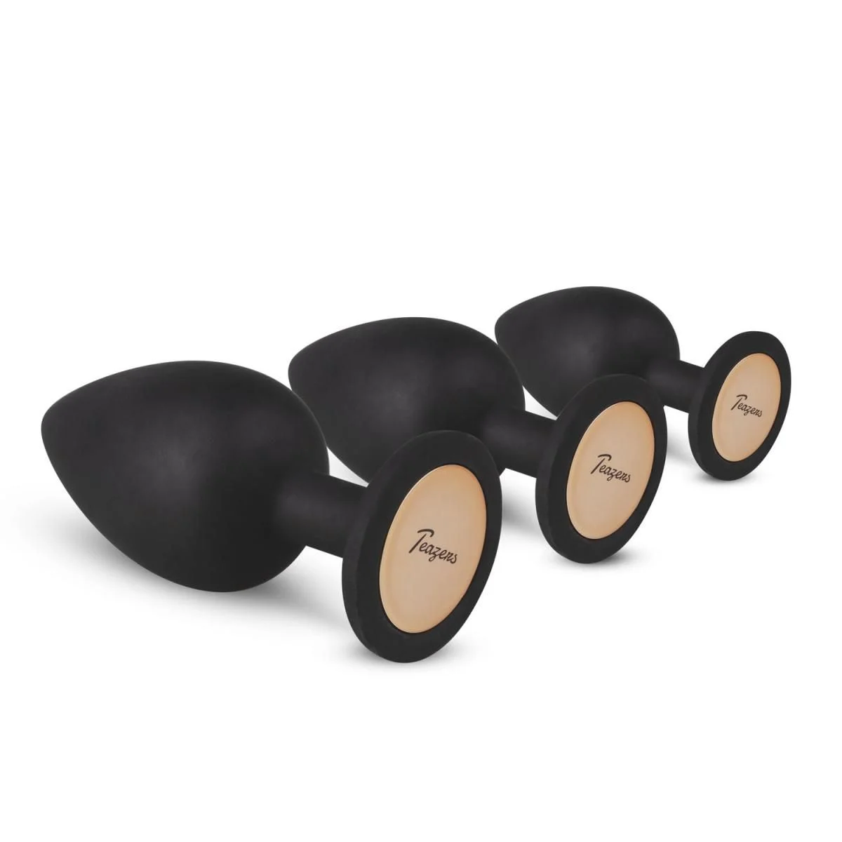 Teazers – Buttplug Set – Zwart