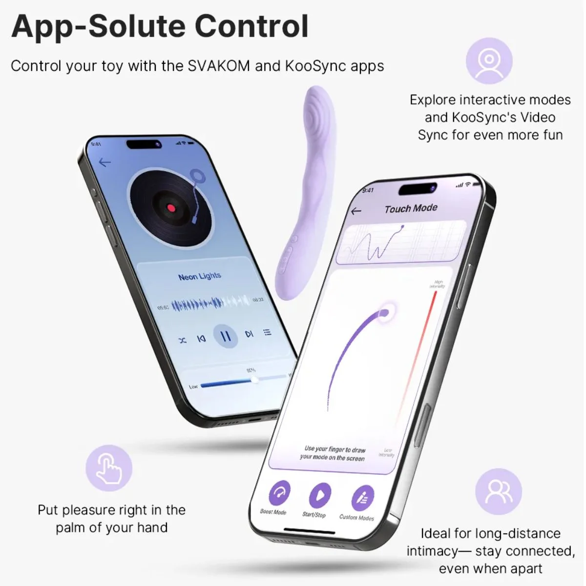 Svakom - Selena Verwarmde Vibrator - Lavender