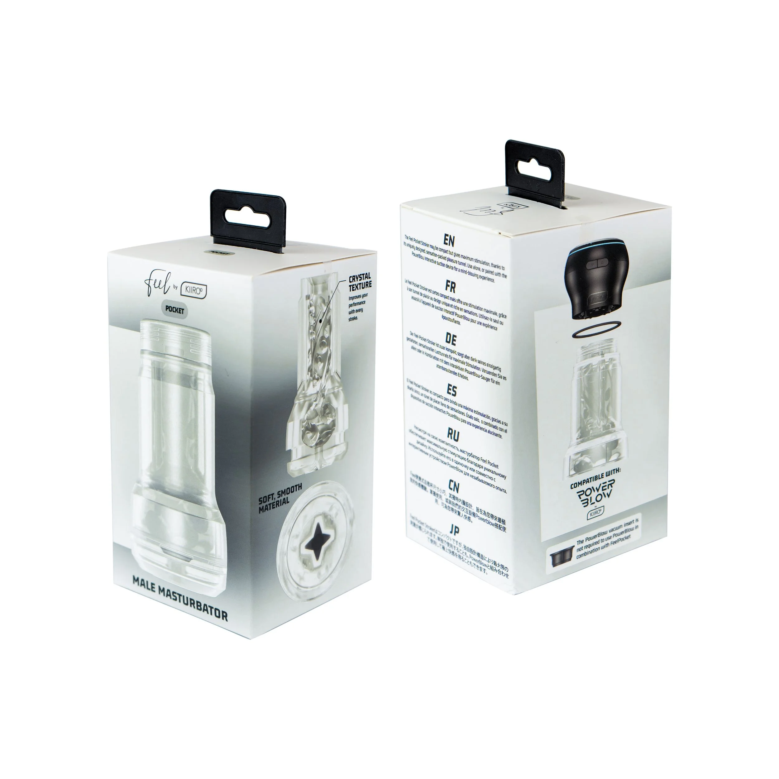 Kiiroo – Feel Crystal Pocket Stroker