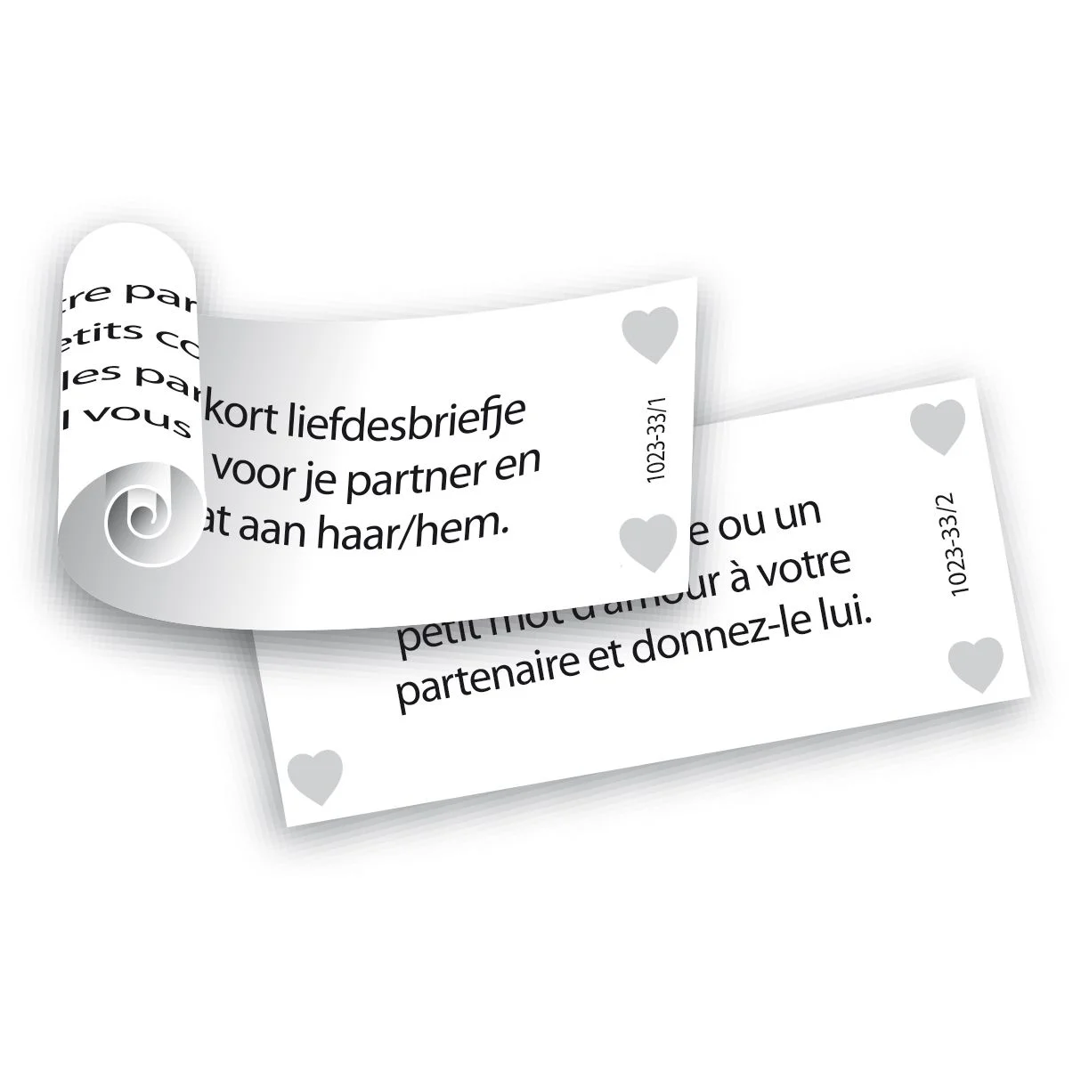 Hart vol romantiek & Corps a coeur romantique (NL-FR)