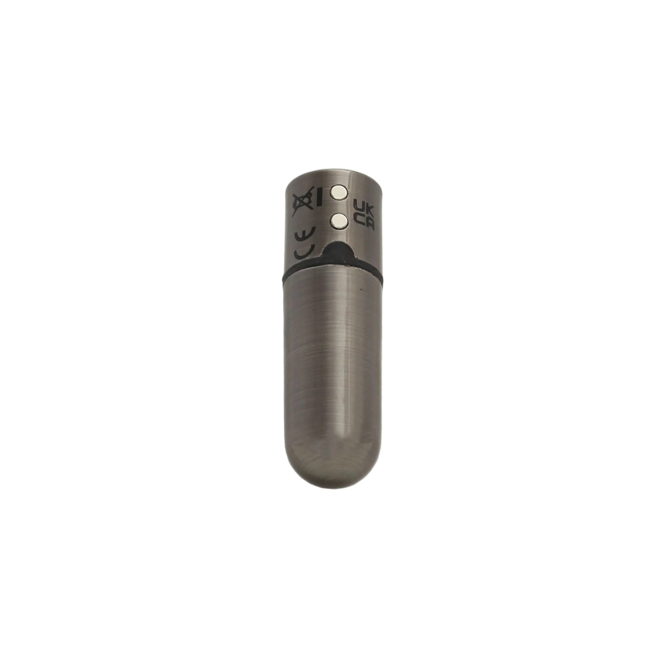 PowerBullet - First Class Mini Bulllet met Kristal 9 Standen Gun Metal
