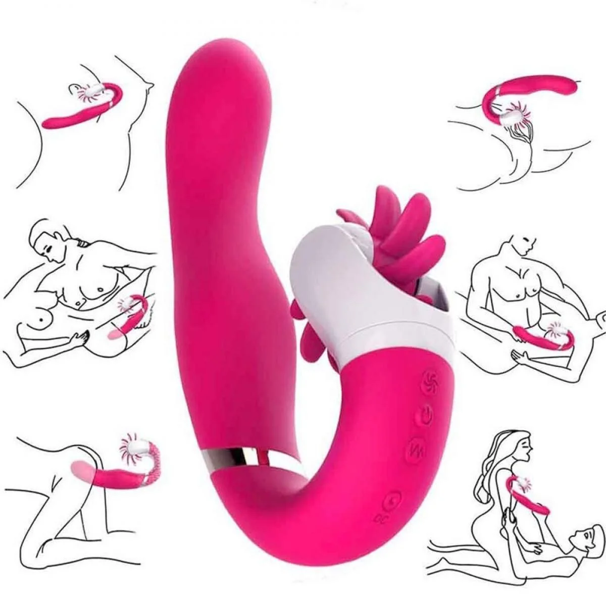 Teazers – Wheelie Vibe Vibrator – Roze