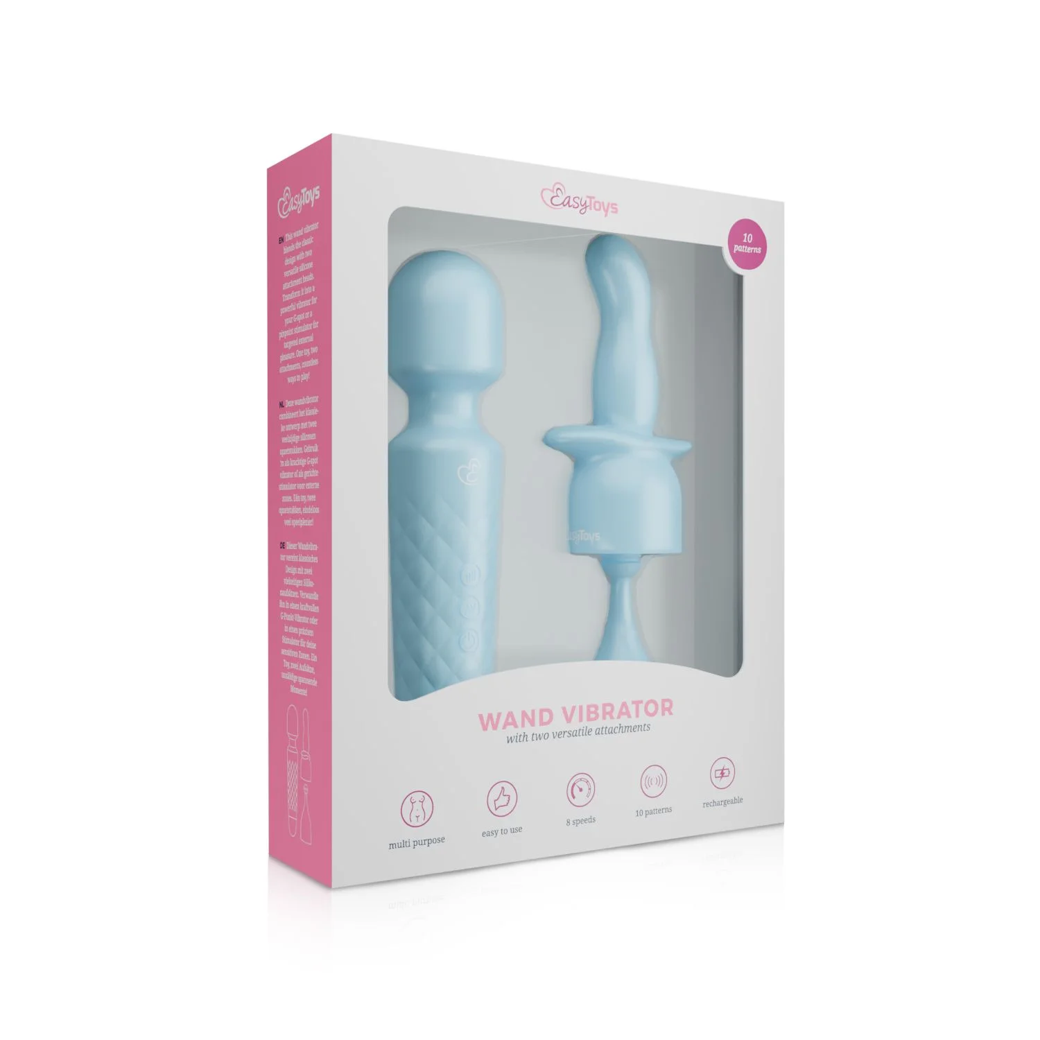 – Wand Collection Mini Wand Vibrator – Blauw