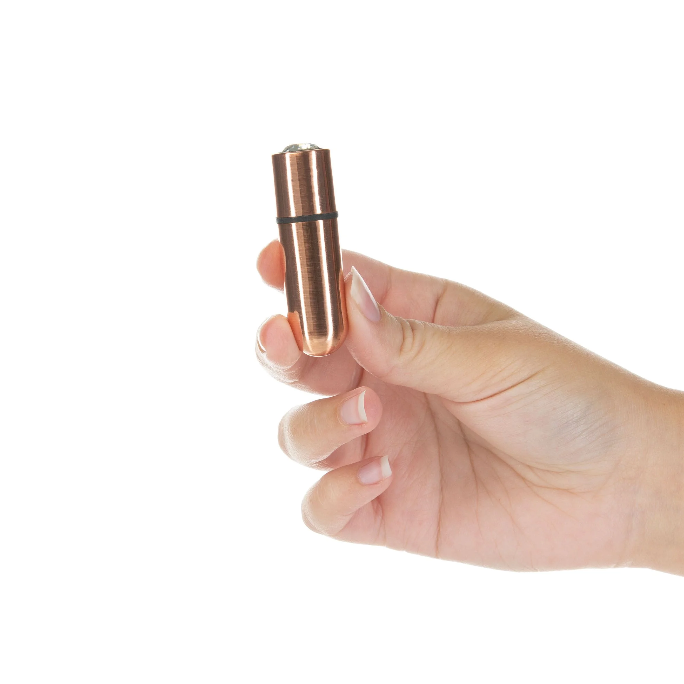 PowerBullet - First Class Mini Bulllet met Kristal 9 Standen Rose Goud