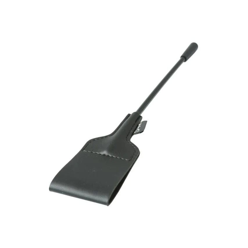 SPORTSHEETS – SEX & MISCHIEF Riding Crop – Zwart 31 cm