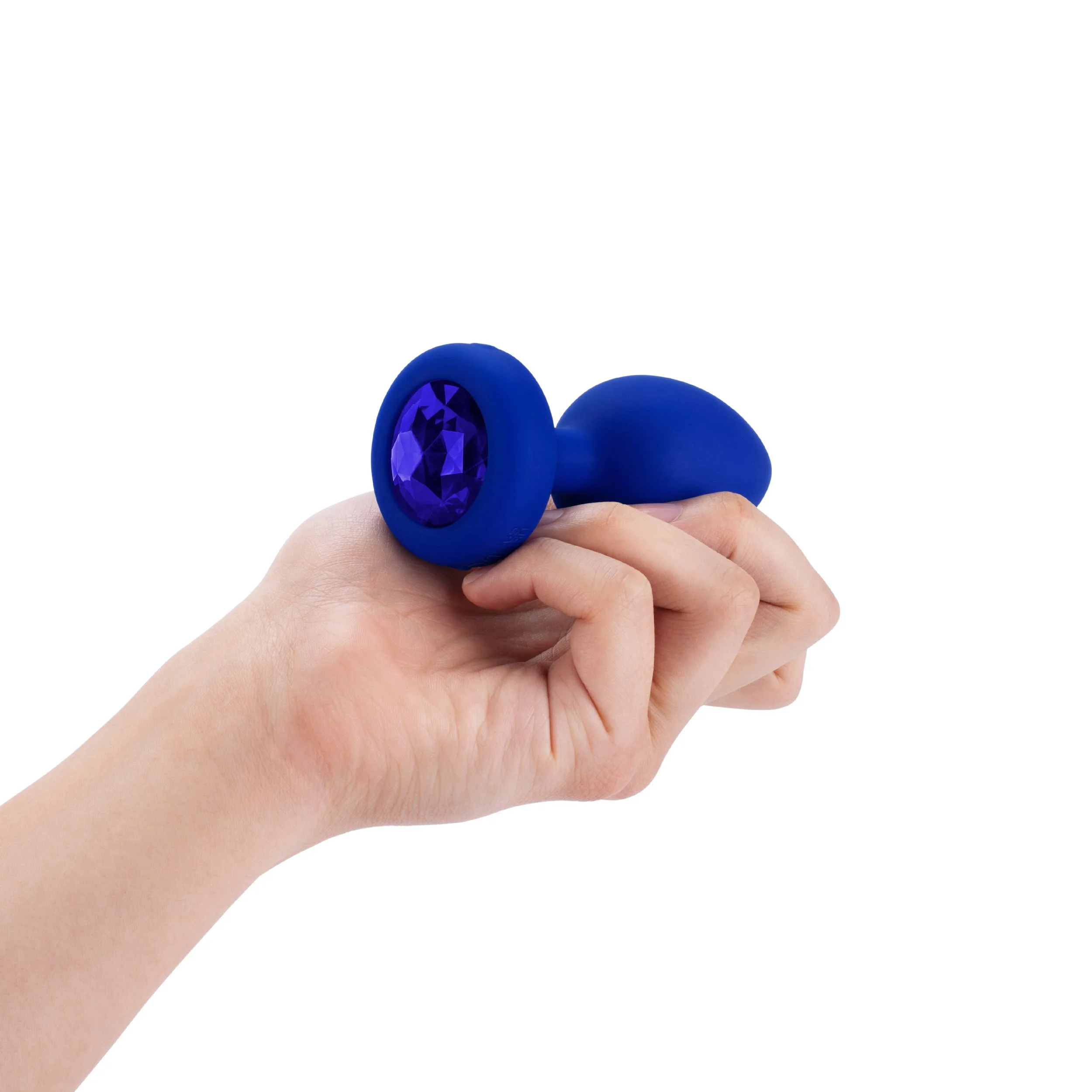 B-Vibe - Vibrerende Juwelen Plug L/XL Navy