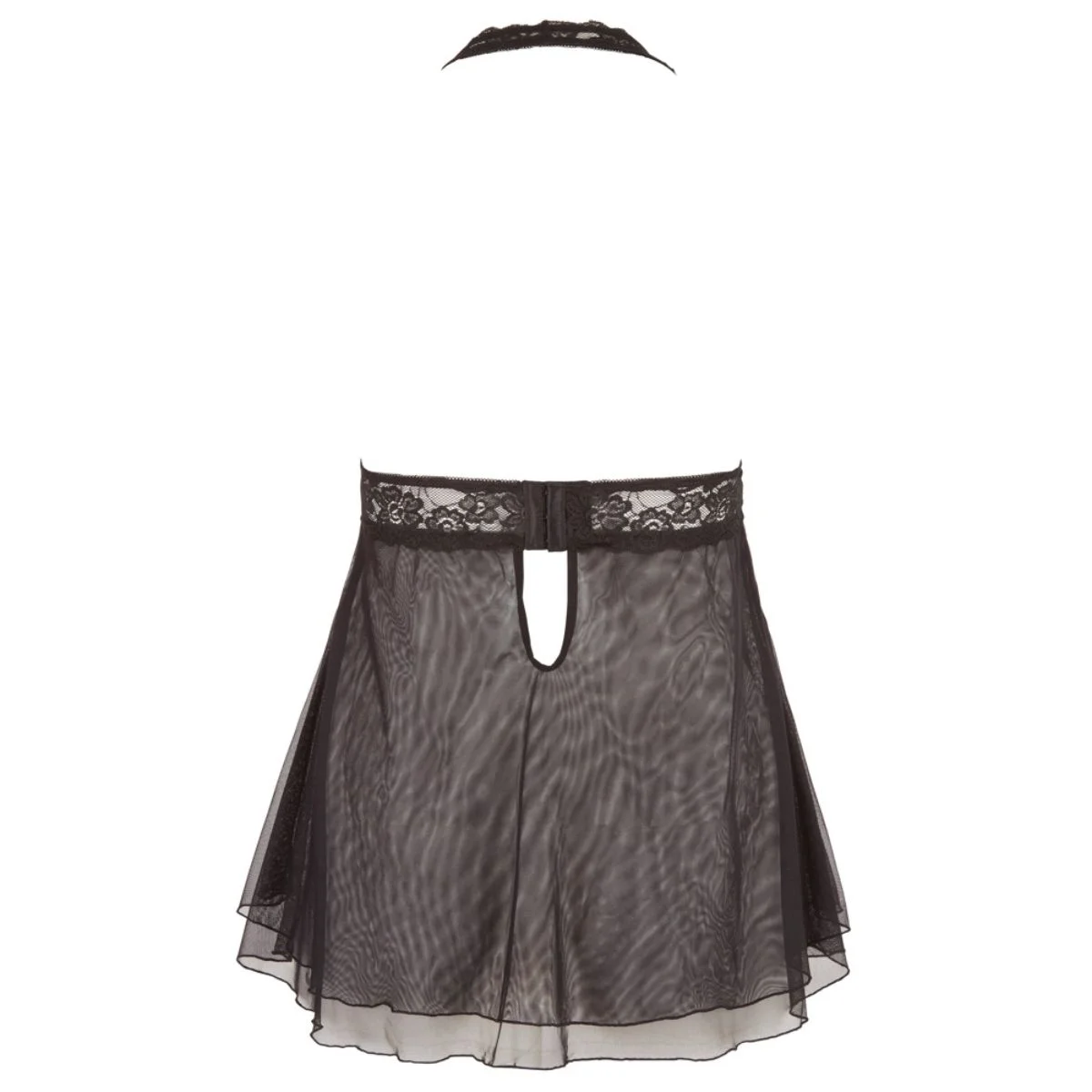 Cottelli Collection - Plus Size Nachtjurkje Met Open Cups