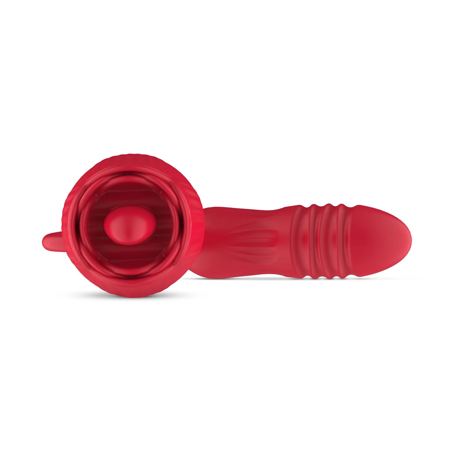 Teazers – Roos Stotende Dildo Vibrator – Rood