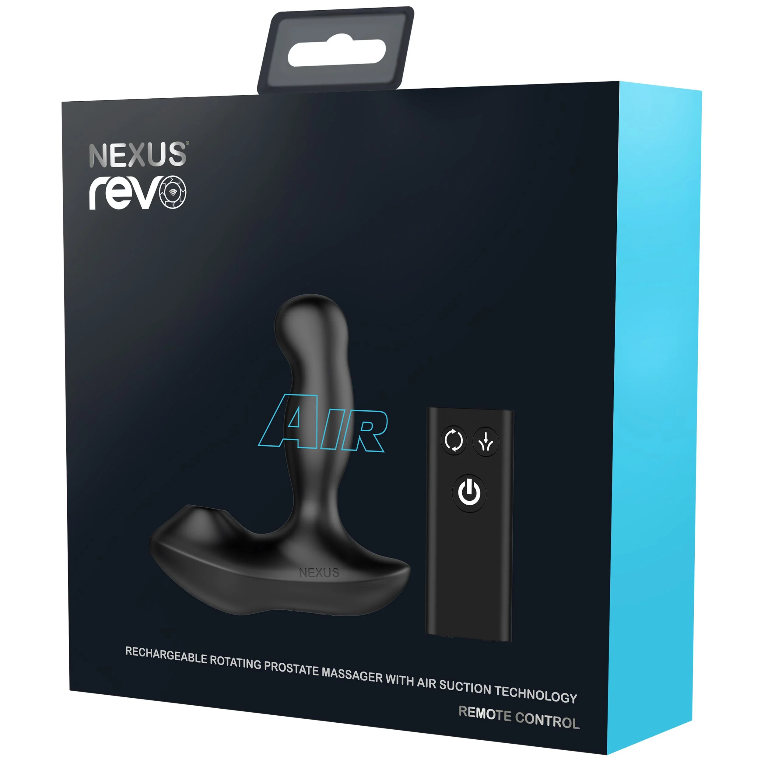 Nexus - Revo Air Roterende Prostaat Vibrator Met Luchtdruk Stimulatie