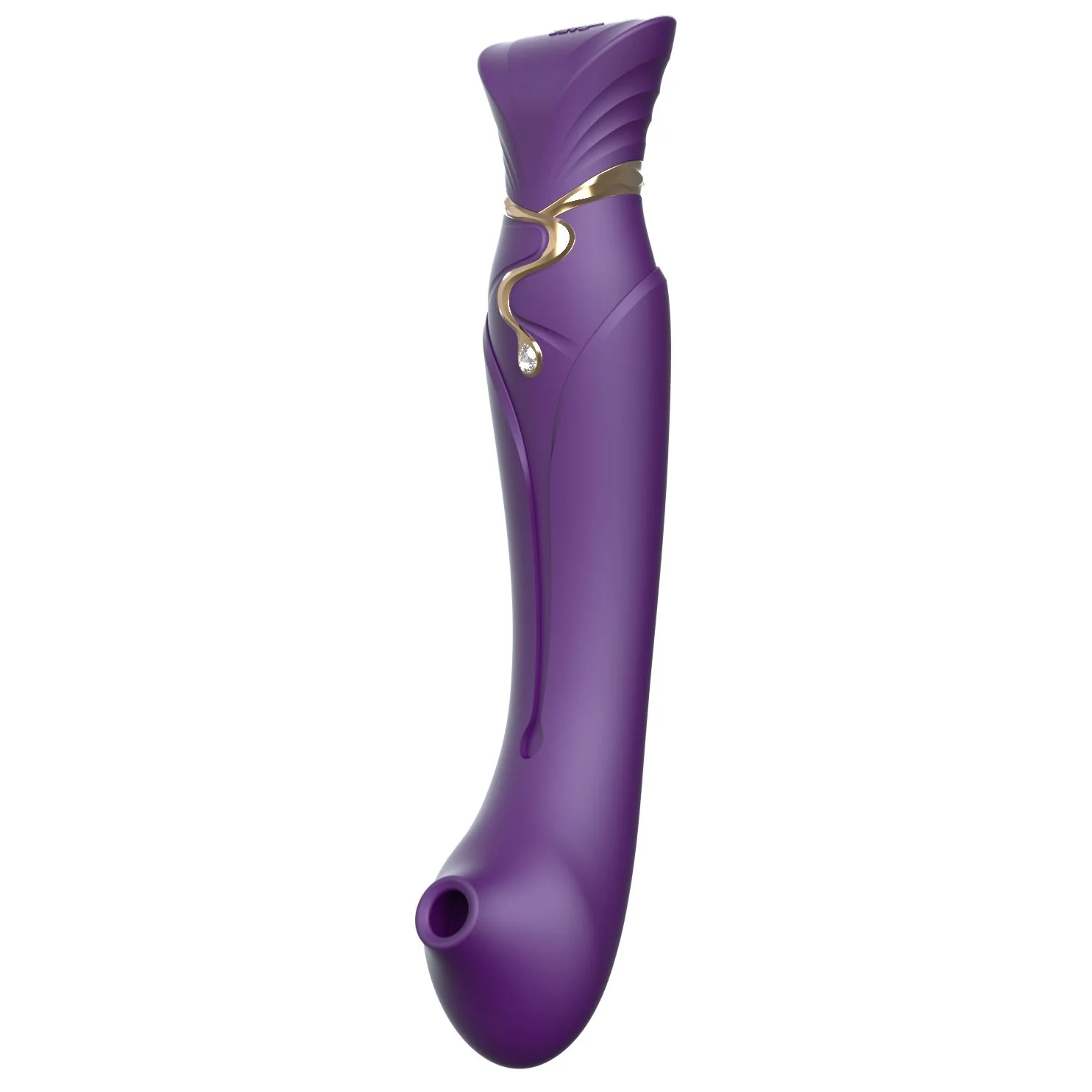 Zalo - Queen Set G-Spot Pulsewave Vibrator Paars