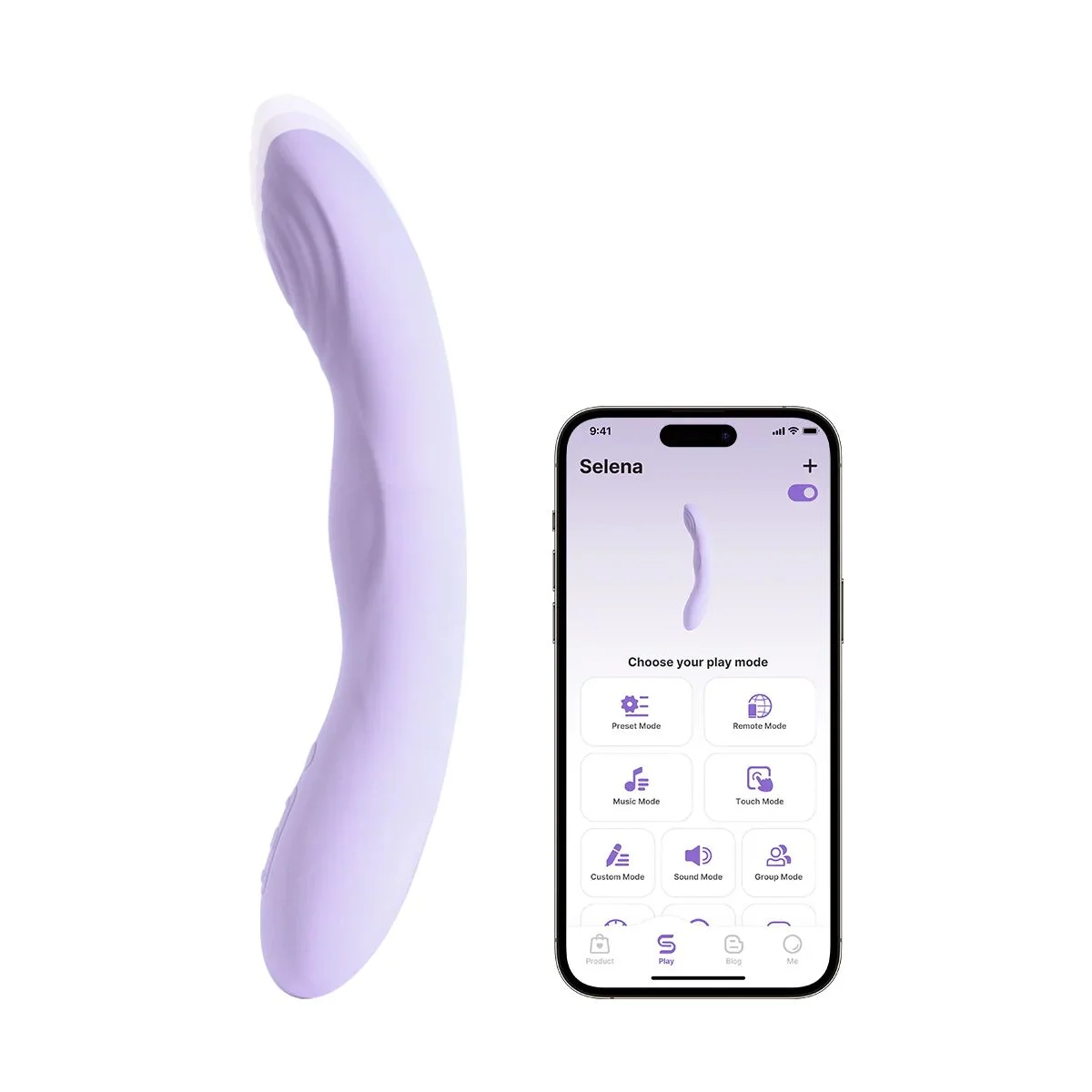 Svakom - Selena Verwarmde Vibrator - Lavender