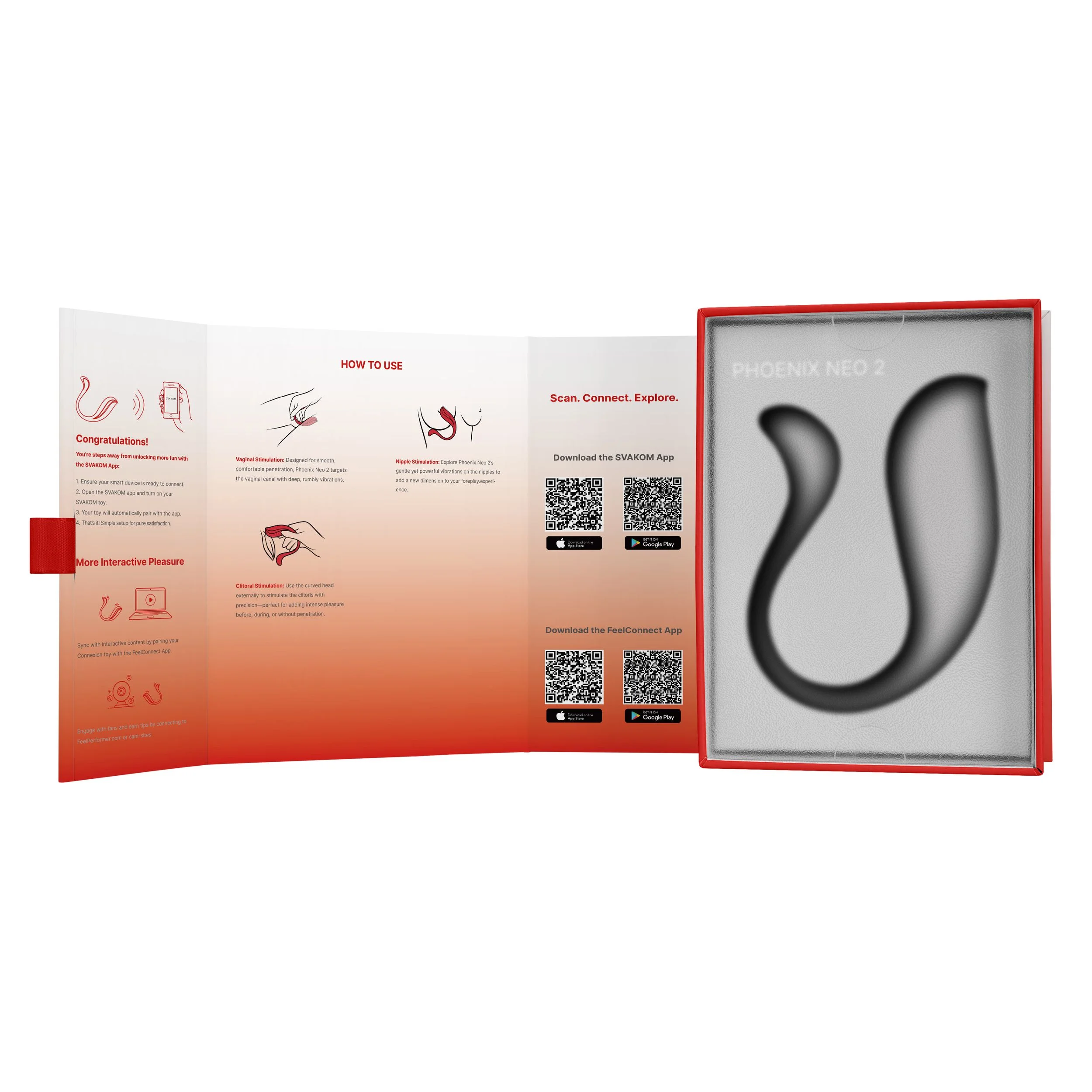SVAKOM - Phoenix Neo 2 Interactieve Bullet Vibrator