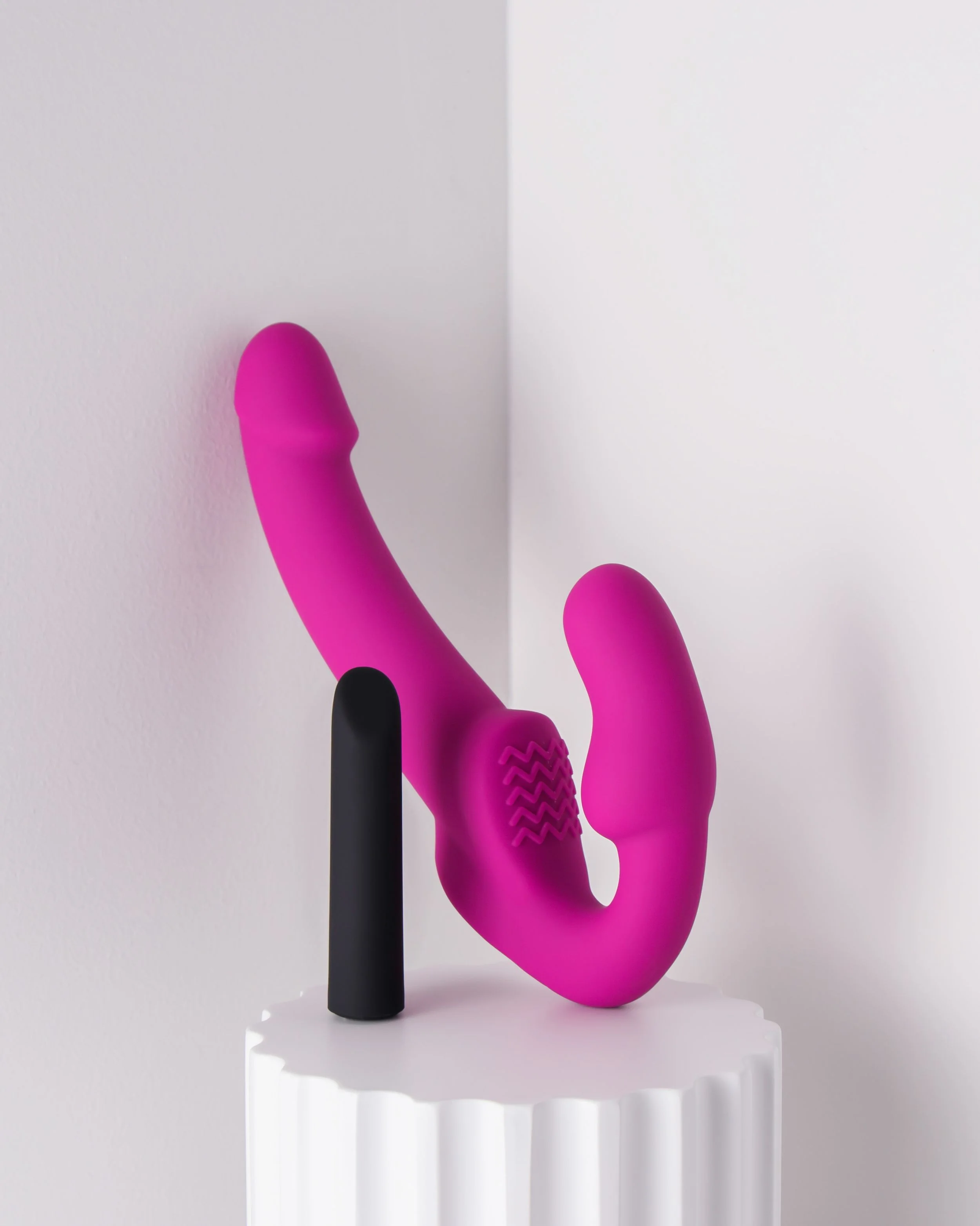 Temptasia - Estella Vibrerende Strapless Strap-on - Roze