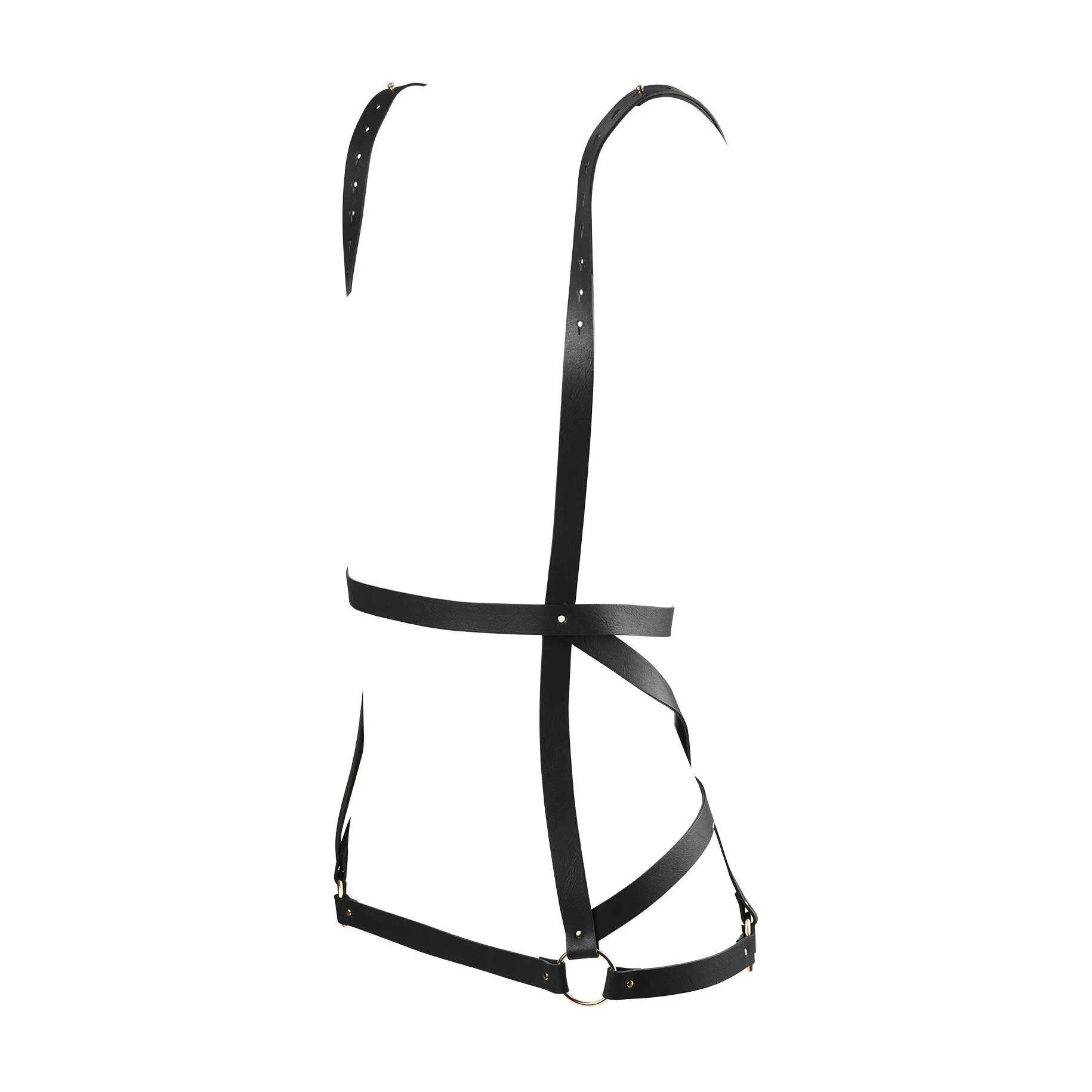 Bijoux Indiscrets - Maze Arrow Dress Harness Zwart